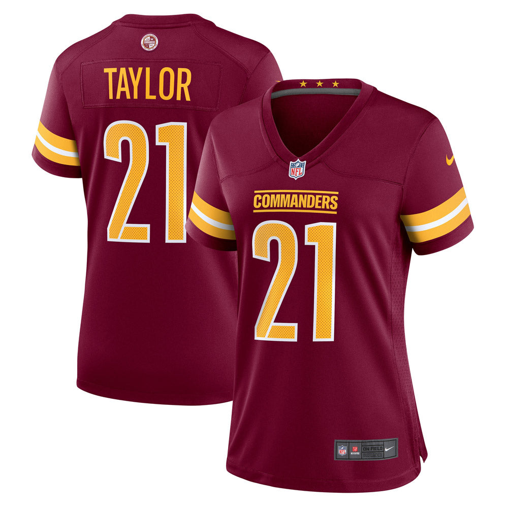 Women's Washington Commanders Sean Taylor Retired Player Game Jersey Burgundy - vstockx