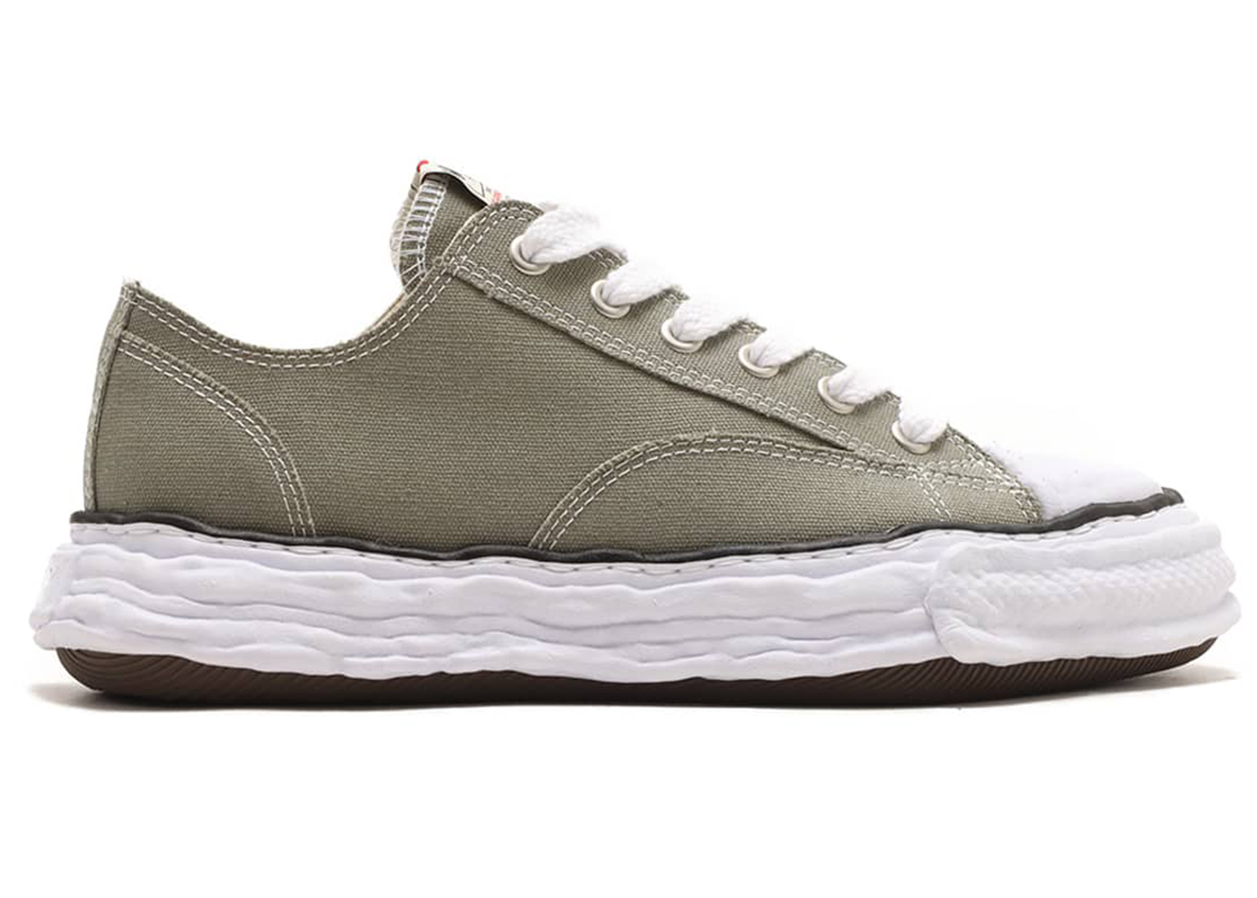 Maison Mihara Yasuhiro Peterson 23 OG Sole Canvas Low Green - vstockx