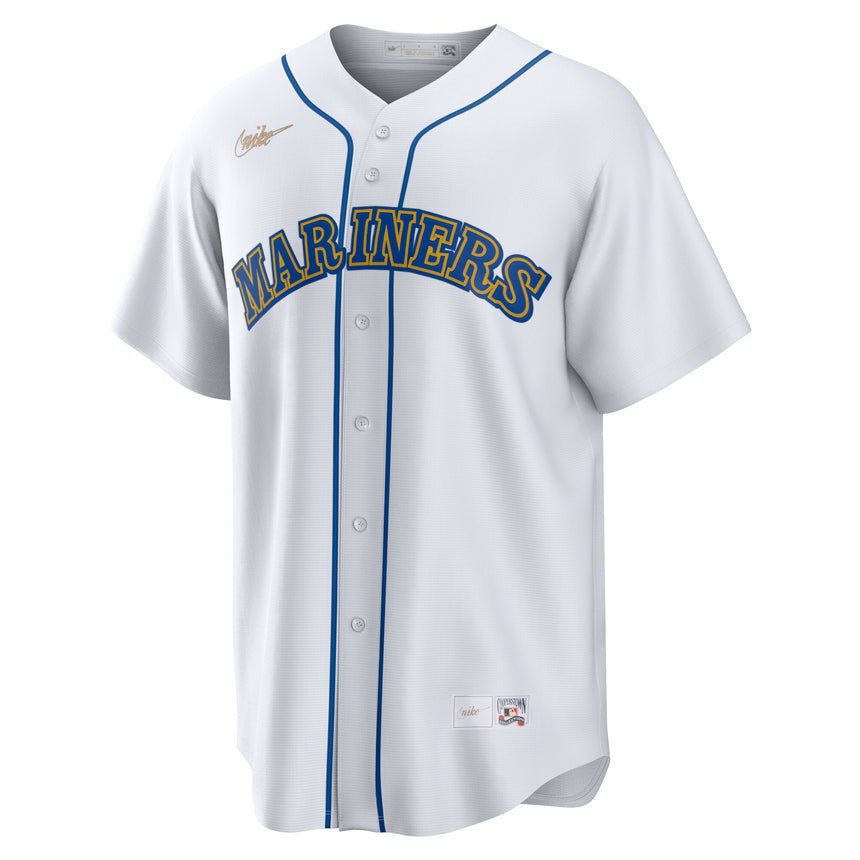 Men's Seattle Mariners Ken Griffey Jr. White Home Cooperstown Collection Player Jersey - vstockx