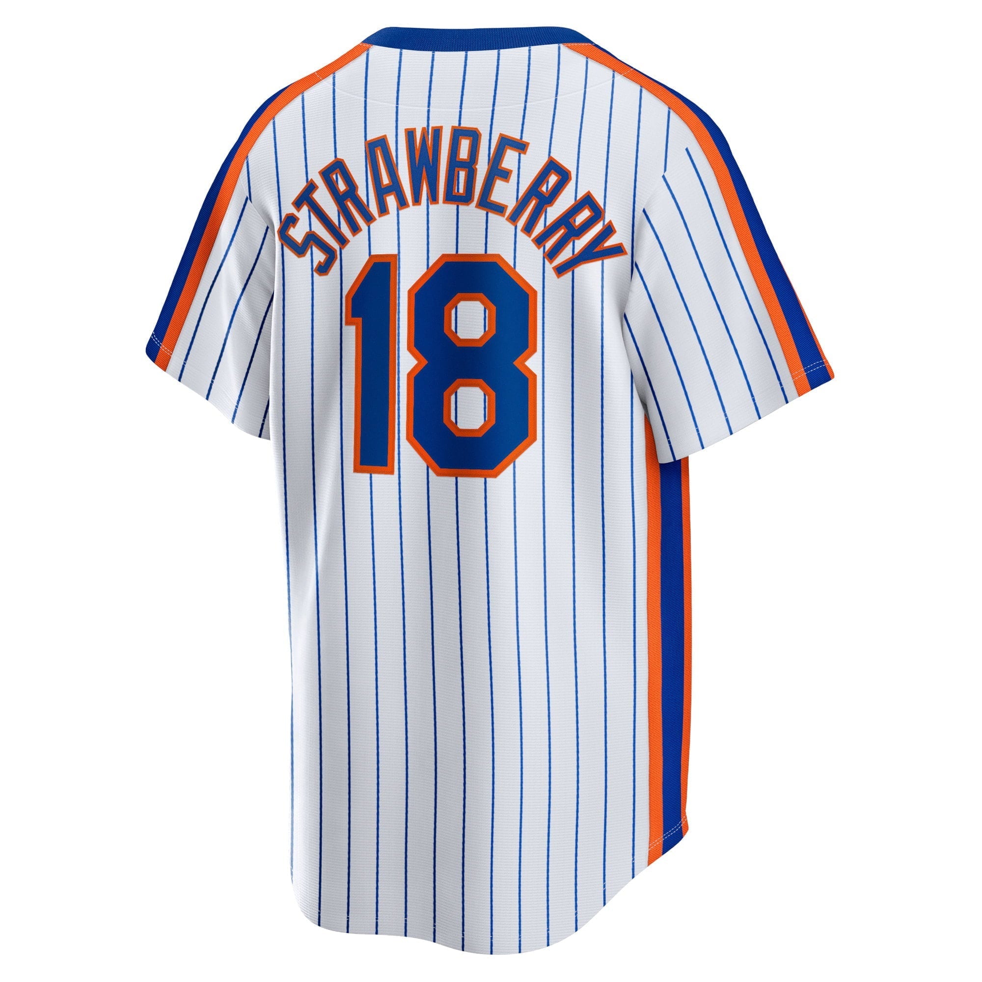 Men's Nike Darryl Strawberry White New York Mets Home Cooperstown Collection Player Jersey - vstockx