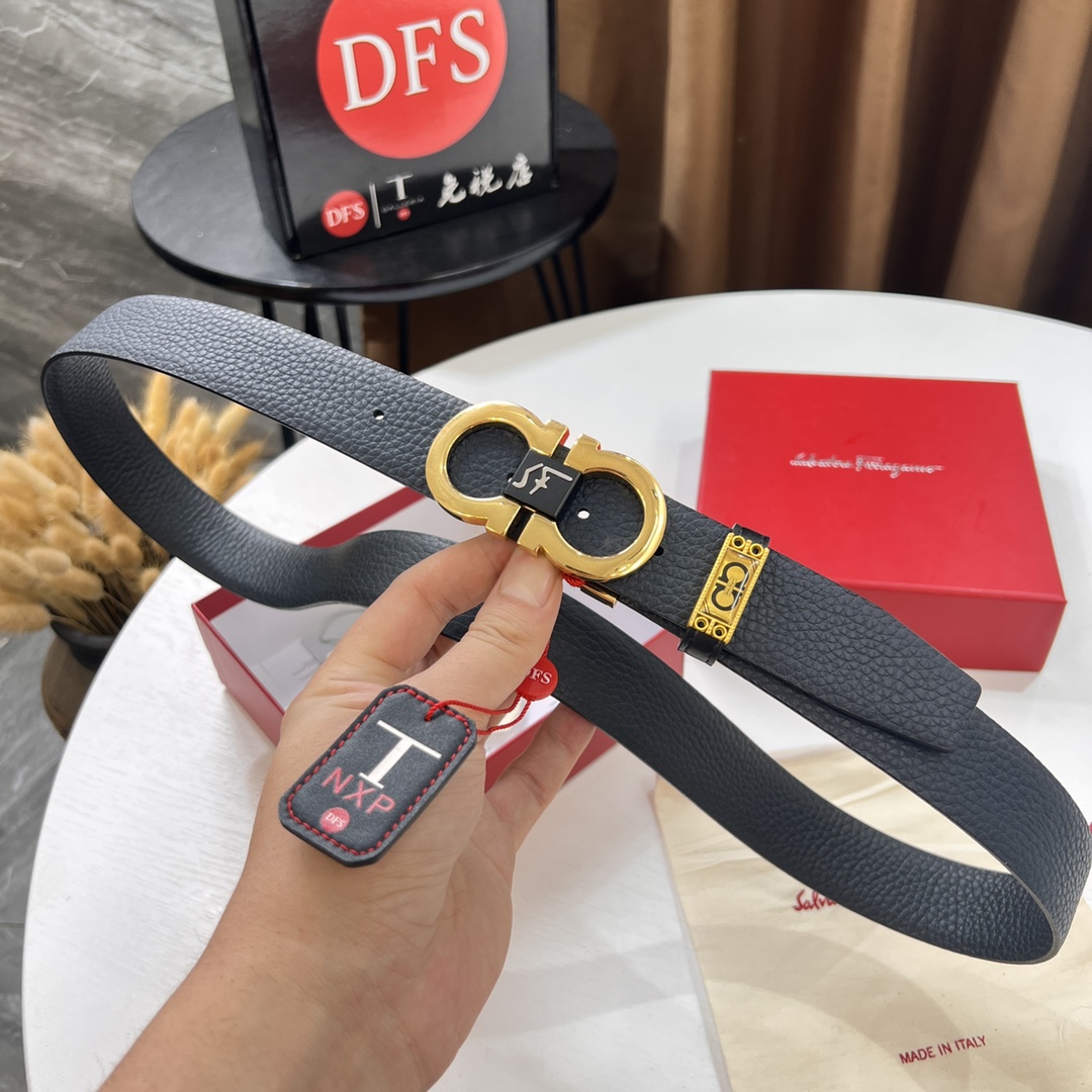 Streetwear Belt Ferragamo 319683 size:3.5cm - vstockx