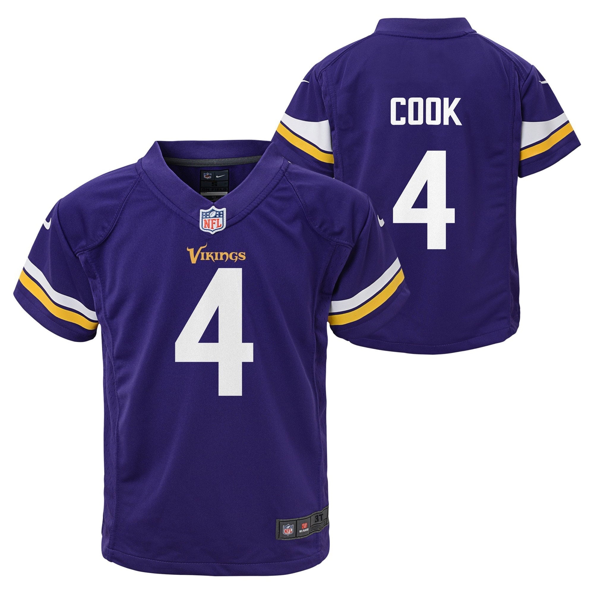 Toddler Nike Dalvin Cook Purple Minnesota Vikings Game Jersey - vstockx