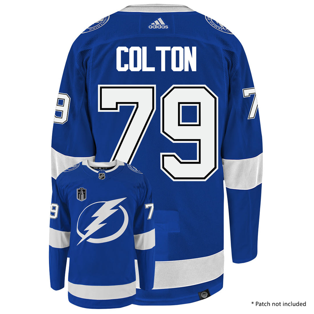 Ross Colton Tampa Bay Lightning Adidas Primegreen Authentic NHL Hockey Jersey - vstockx