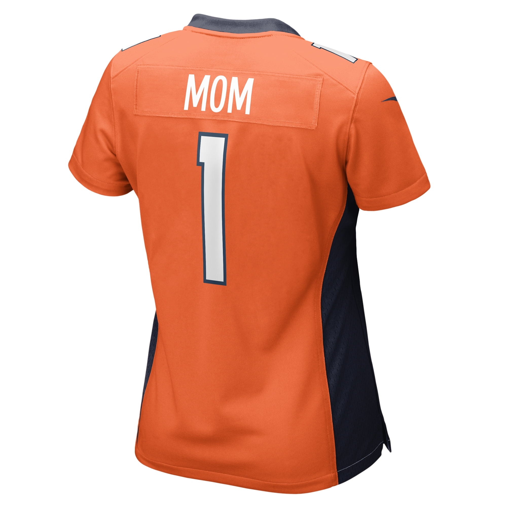 Women's Nike Number 1 Mom Orange Denver Broncos Game Jersey - vstockx