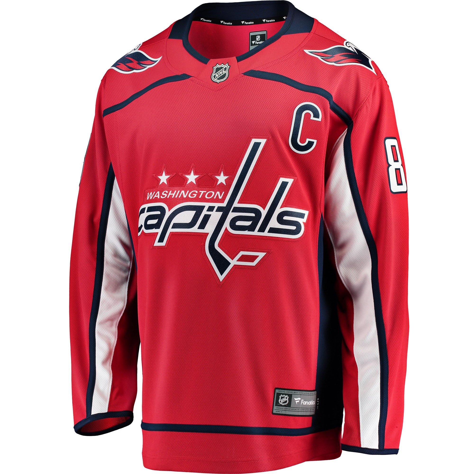 Alexander Ovechkin Washington Capitals Fanatics Branded Breakaway Player Jersey - Red - vstockx