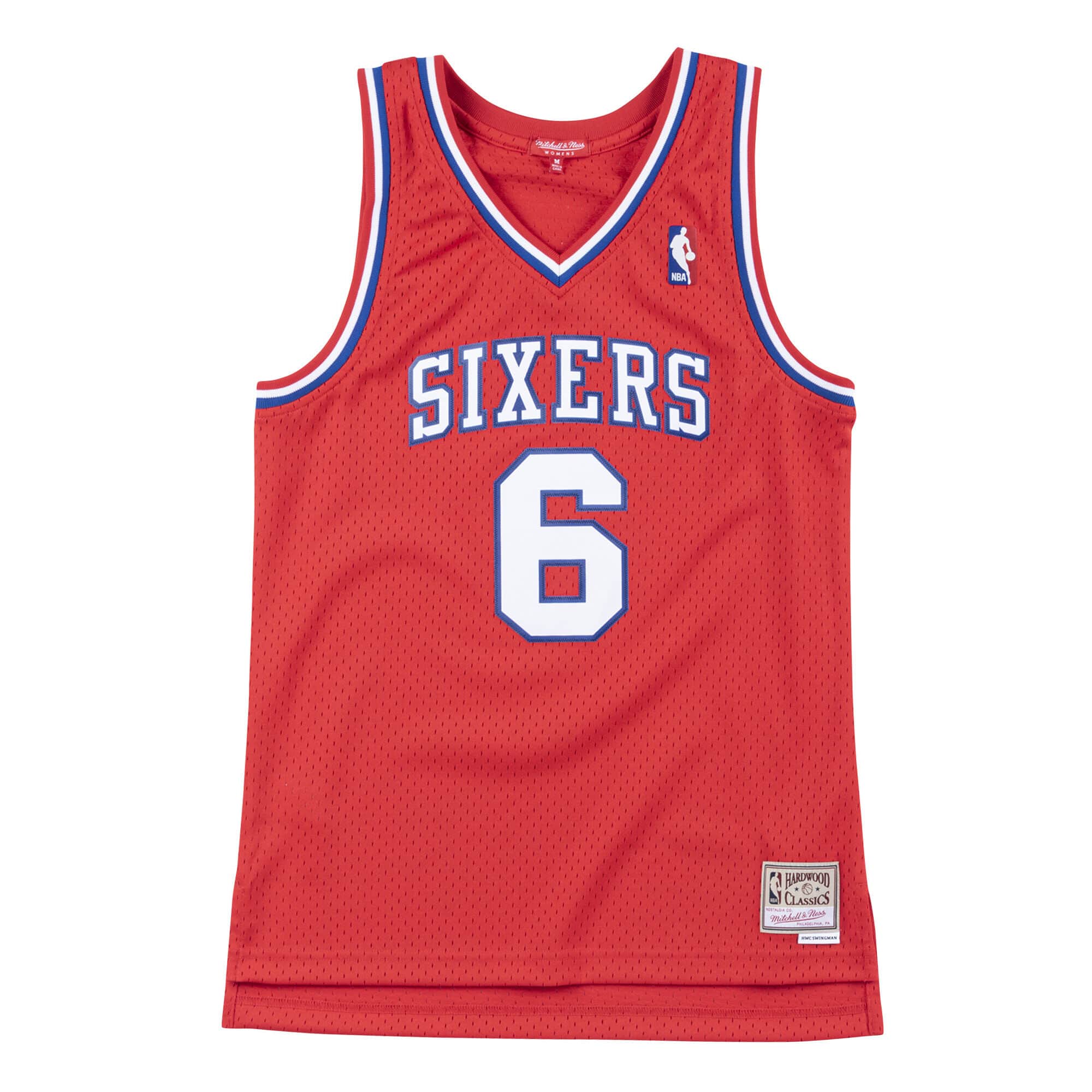 Women's Swingman Jersey Philadelphia 76ers 1982-83 Julius Erving - vstockx