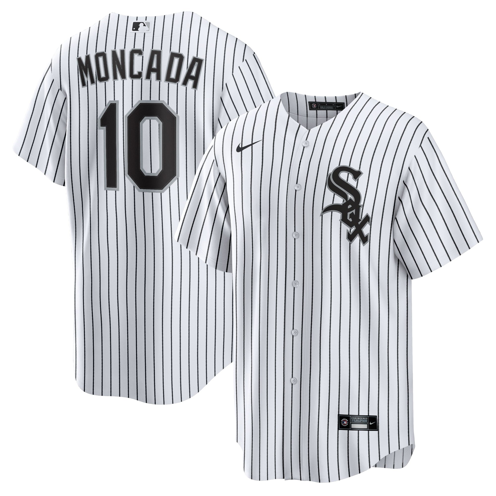 Men's Nike Yoan Moncada White Chicago White Sox Home Replica Player Name Jersey - vstockx