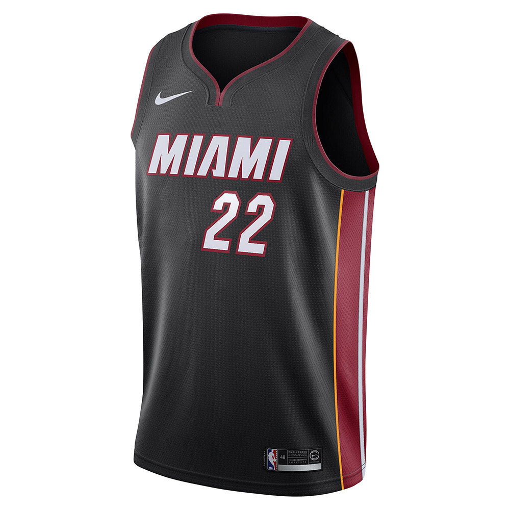 Youth Miami Heat Jimmy Butler Icon Edition Jersey - Black - vstockx