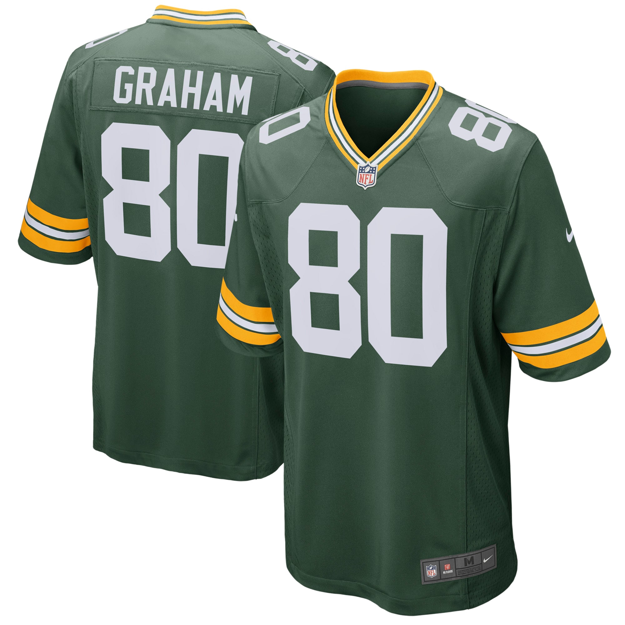 Jimmy Graham Green Bay Packers Nike Game Jersey - Green - vstockx