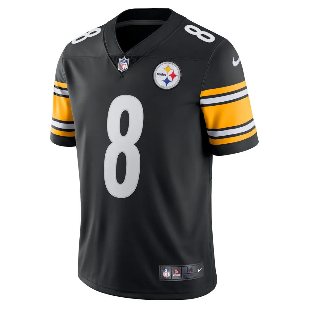 Youth Pittsburgh Steelers Kenny Pickett Vapor Jersey - Black - vstockx