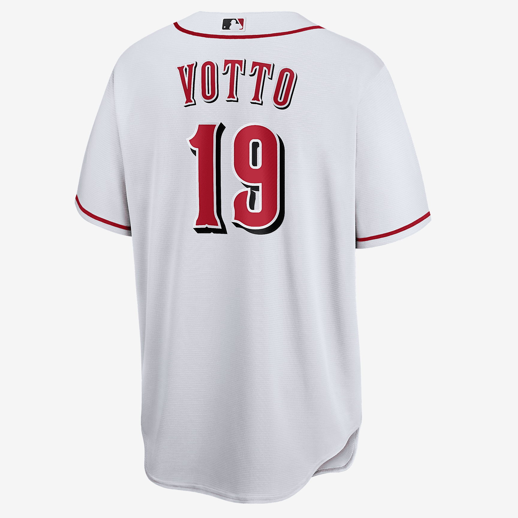MLB Cincinnati Reds (Joey Votto) Men's Replica Baseball Jersey - White - vstockx