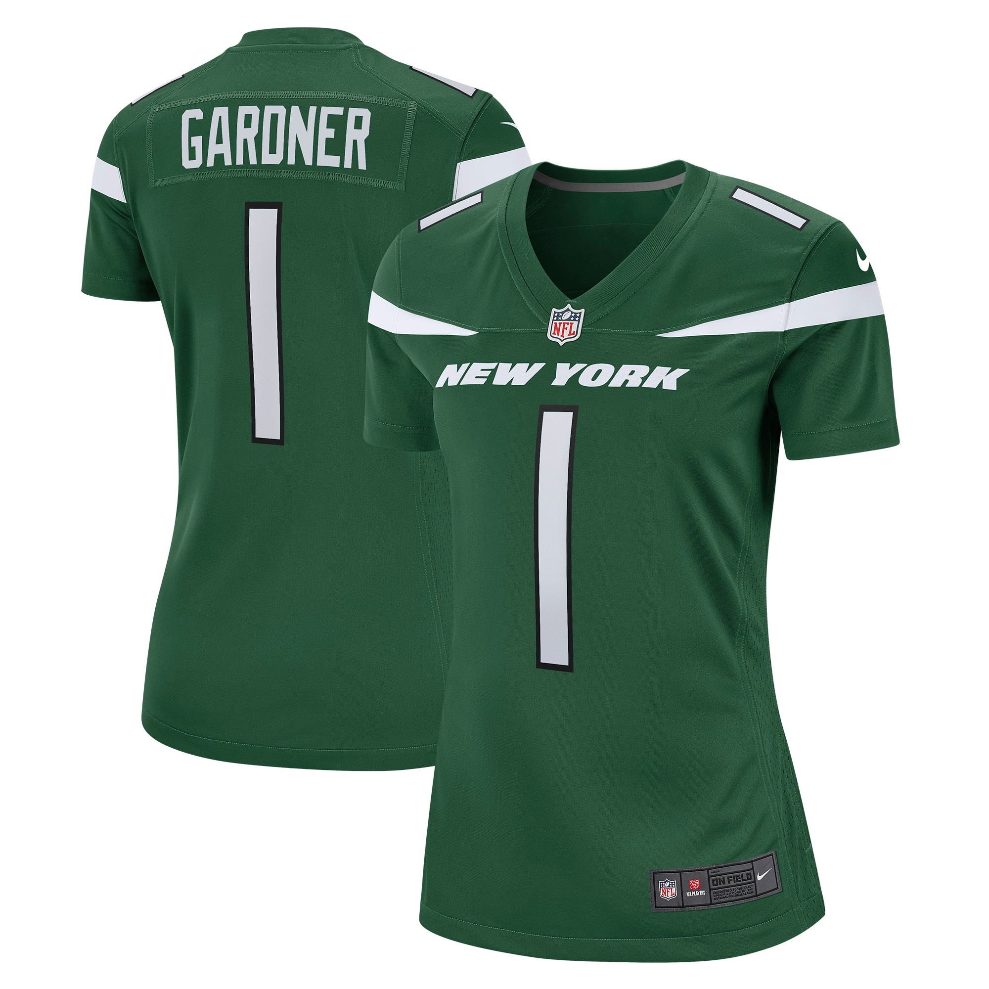 Ahmad Sauce Gardner New York Jets Nike Women's Player Jersey - Green - vstockx