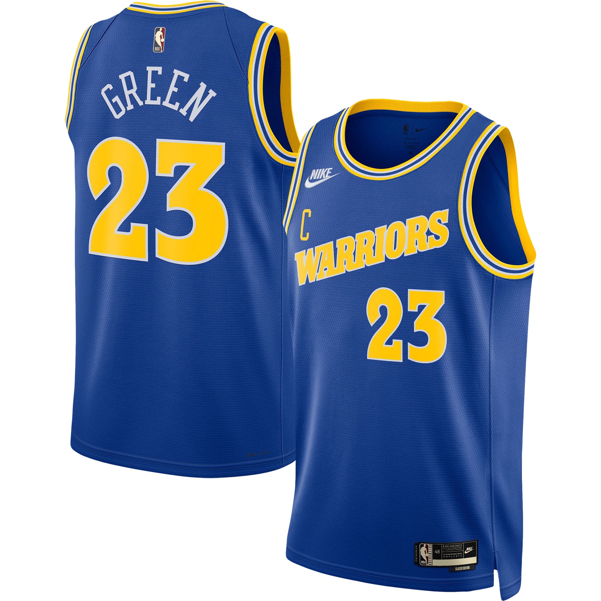 Draymond Green Golden State Warriors Nike Swingman Jersey - Classic Edition - Blue - vstockx
