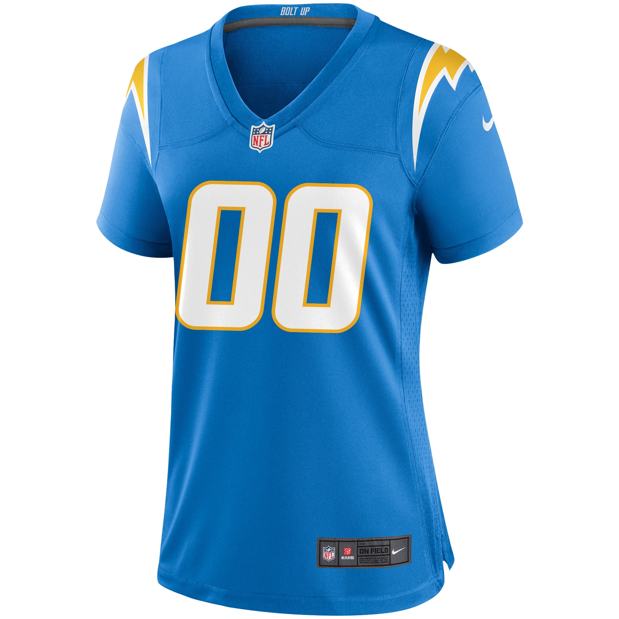 Los Angeles Chargers Nike Women's Custom Game Jersey - Powder Blue - vstockx