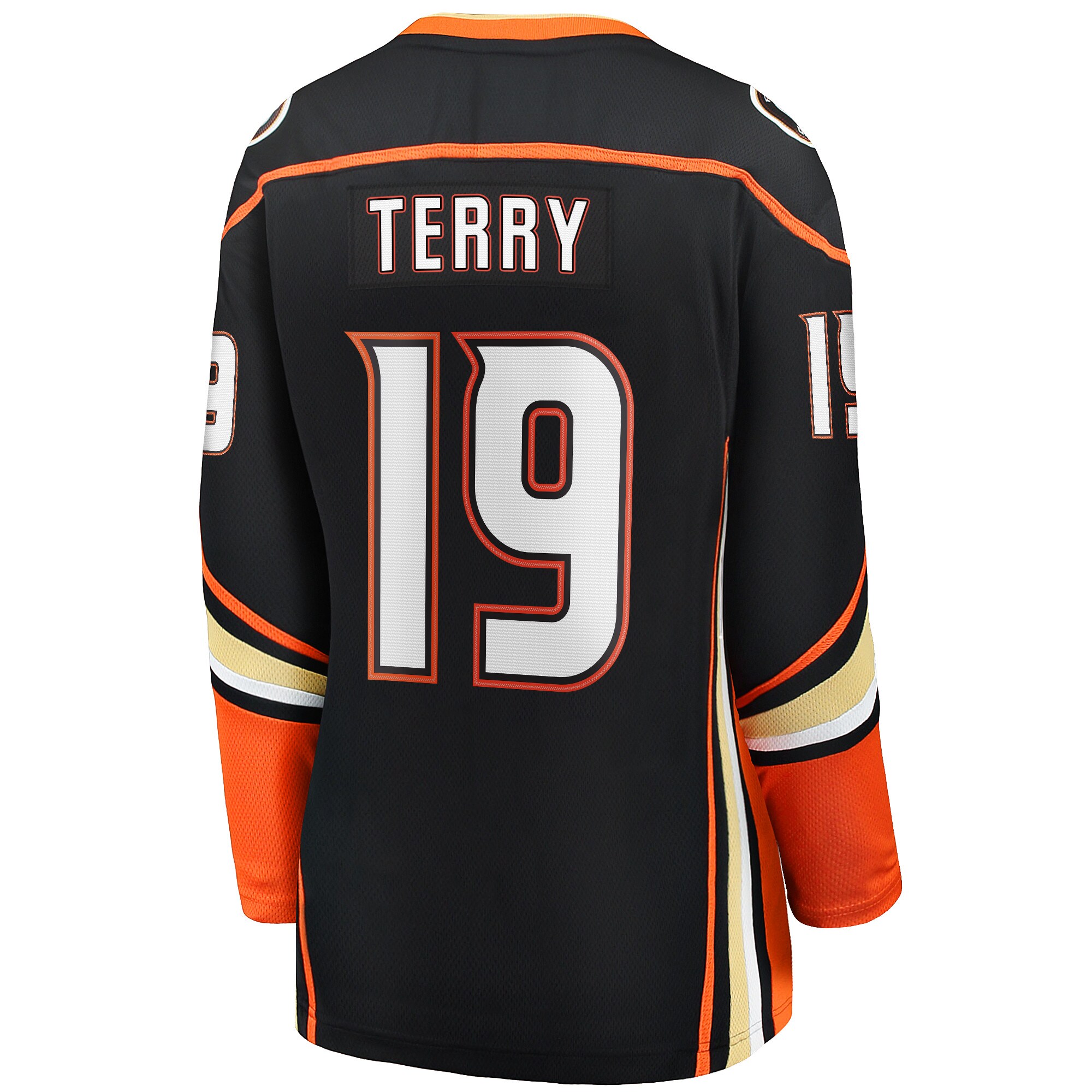 Troy Terry Anaheim Ducks Fanatics Branded Women's Home Team Breakaway Player Jersey - Black - vstockx