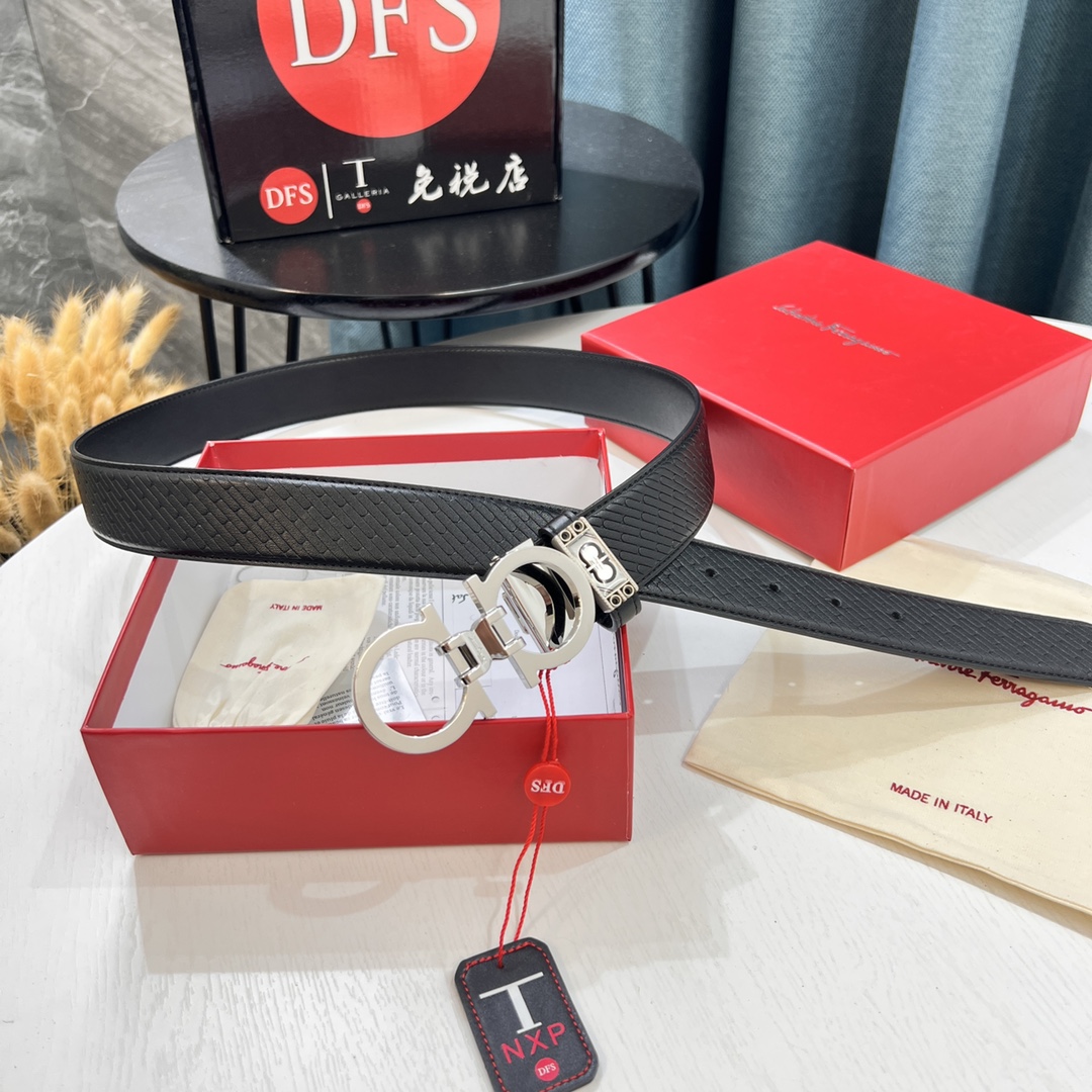 Streetwear Belt Ferragamo 319611 size:3.5cm - vstockx