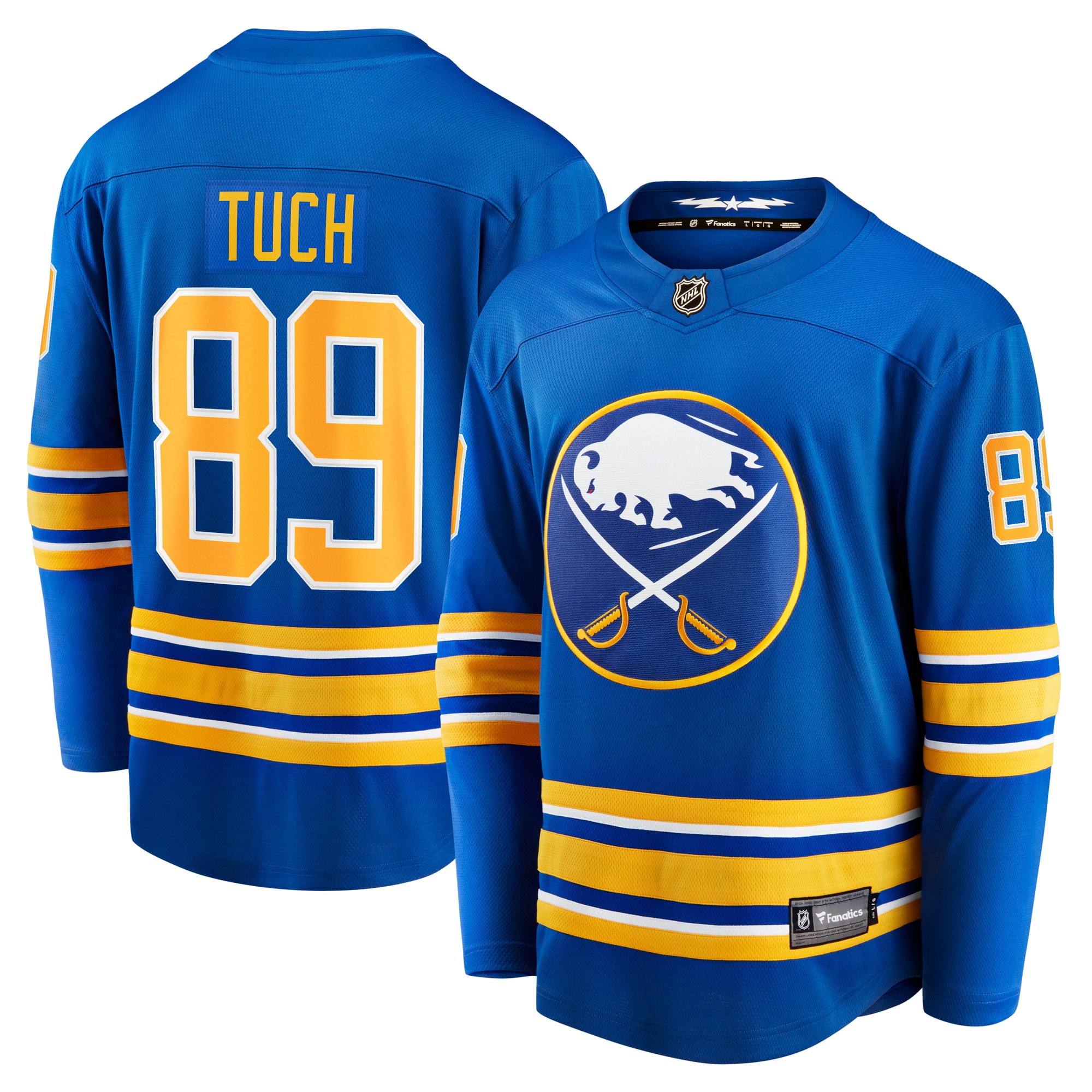 Alex Tuch Buffalo Sabres Fanatics Branded Home Breakaway Player Jersey - Royal - vstockx