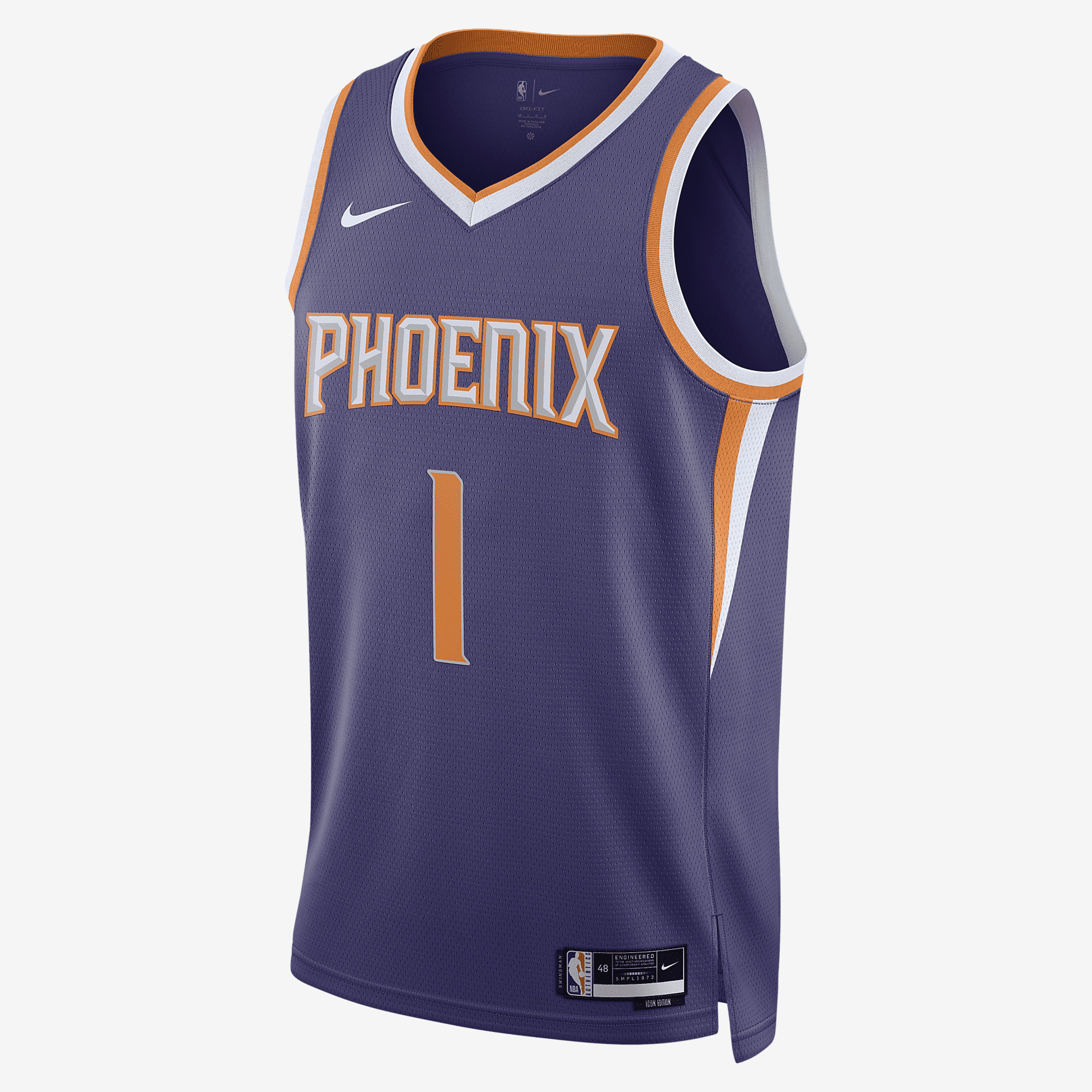 Phoenix Suns Icon Edition 2022/23 Nike Dri-FIT NBA Swingman Jersey - New Orchid - vstockx