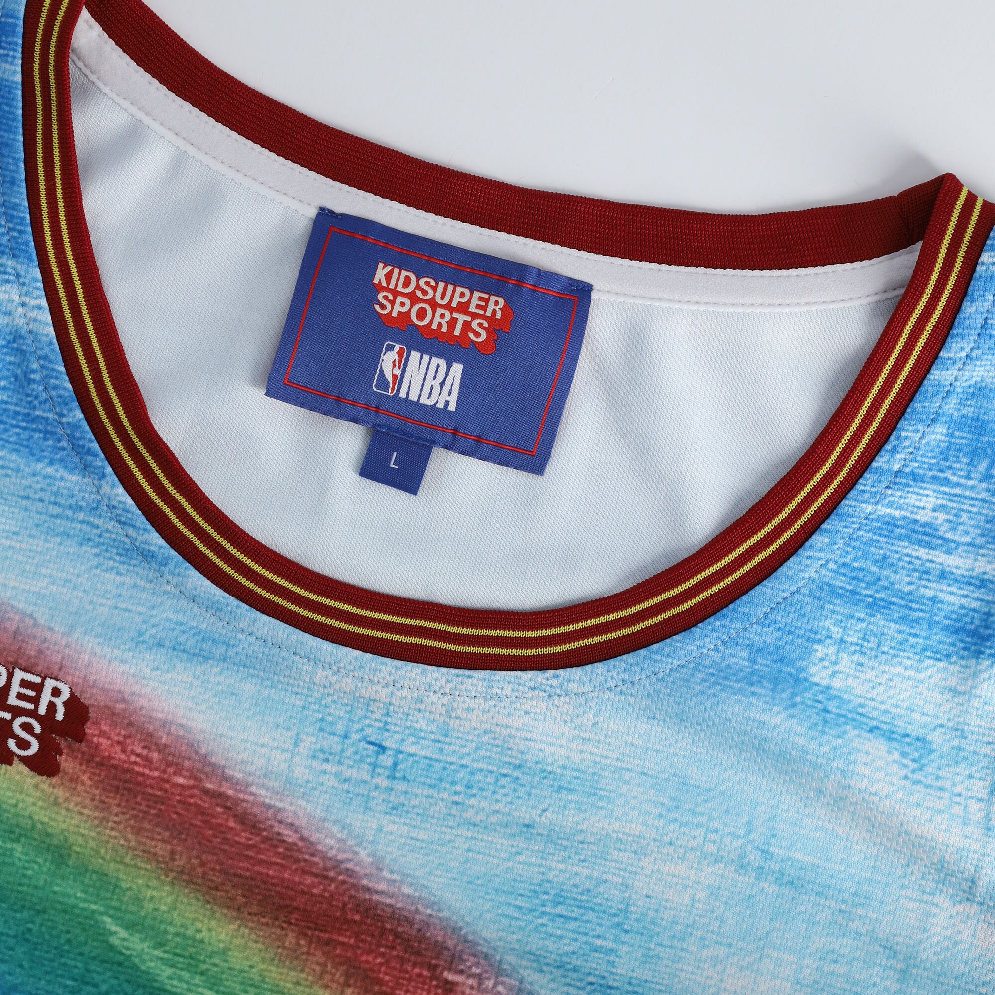 Denver Nuggets NBA & KidSuper Studios by Fanatics Unisex Hometown Jersey - Blue - vstockx