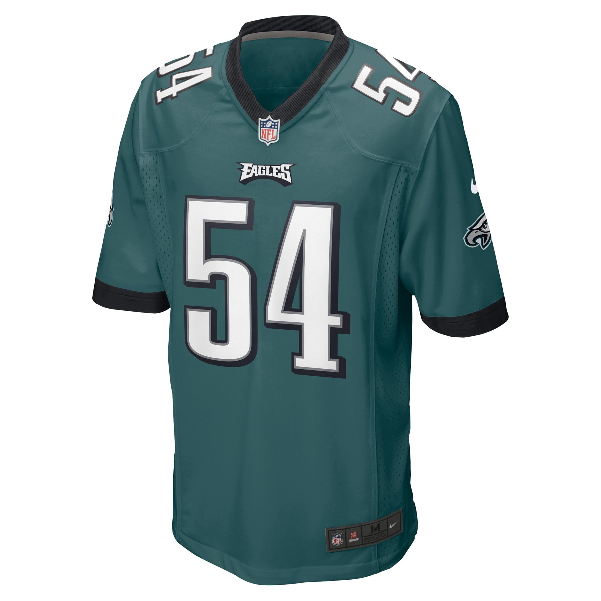 Men's Nike Shaun Bradley Midnight Green Philadelphia Eagles Game Jersey - vstockx