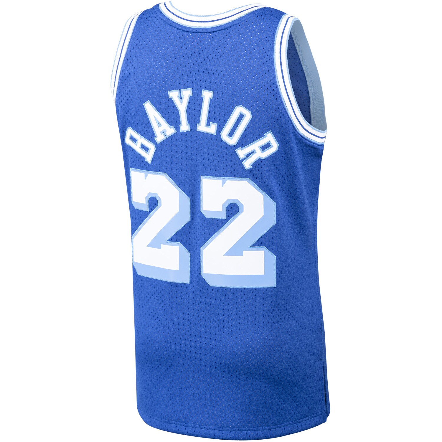Elgin Baylor Los Angeles Lakers Mitchell & Ness Hardwood Classics Swingman Jersey - Royal - vstockx