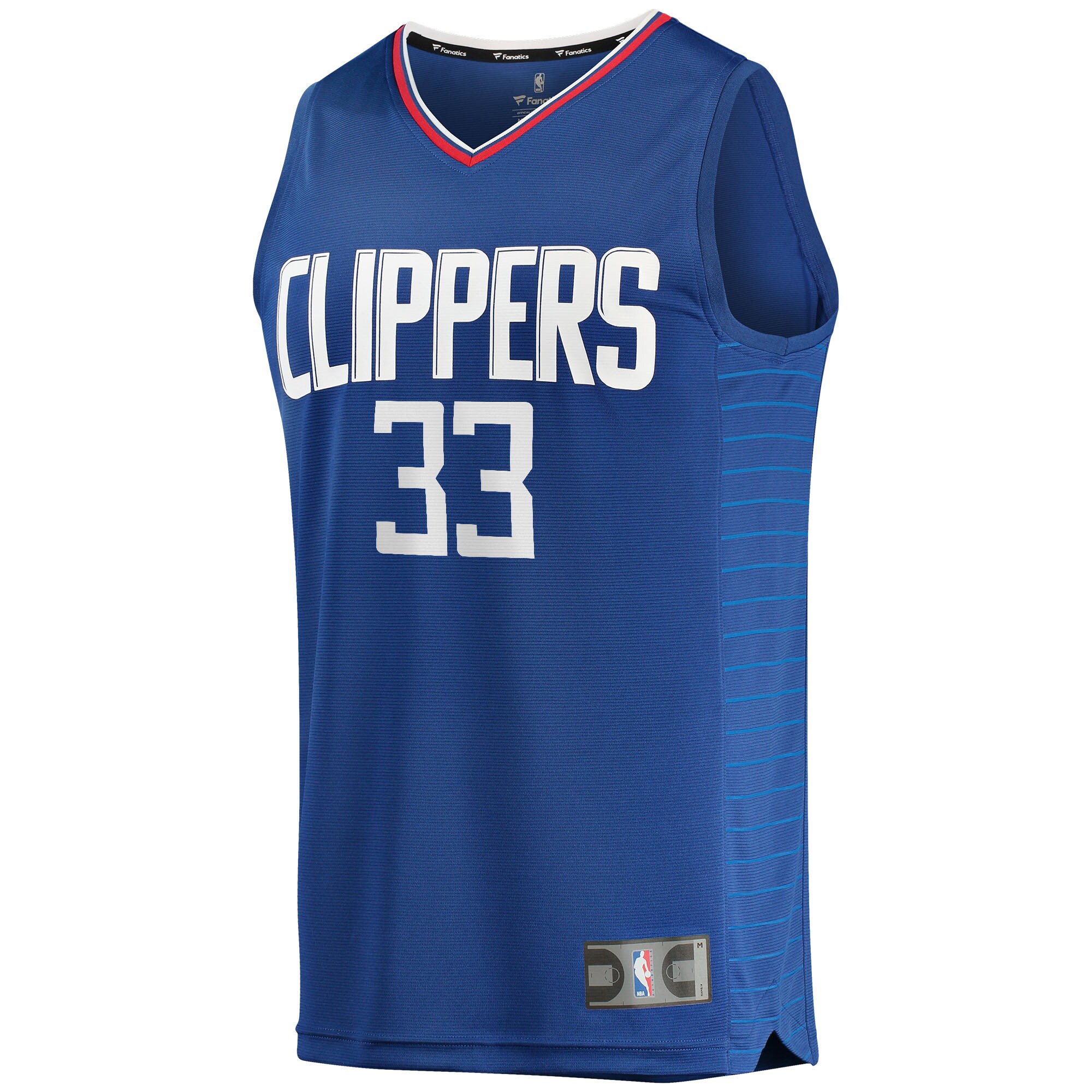 Nicolas Batum LA Clippers Fanatics Branded 2021/22 Fast Break Replica Jersey - Icon Edition - Royal - vstockx