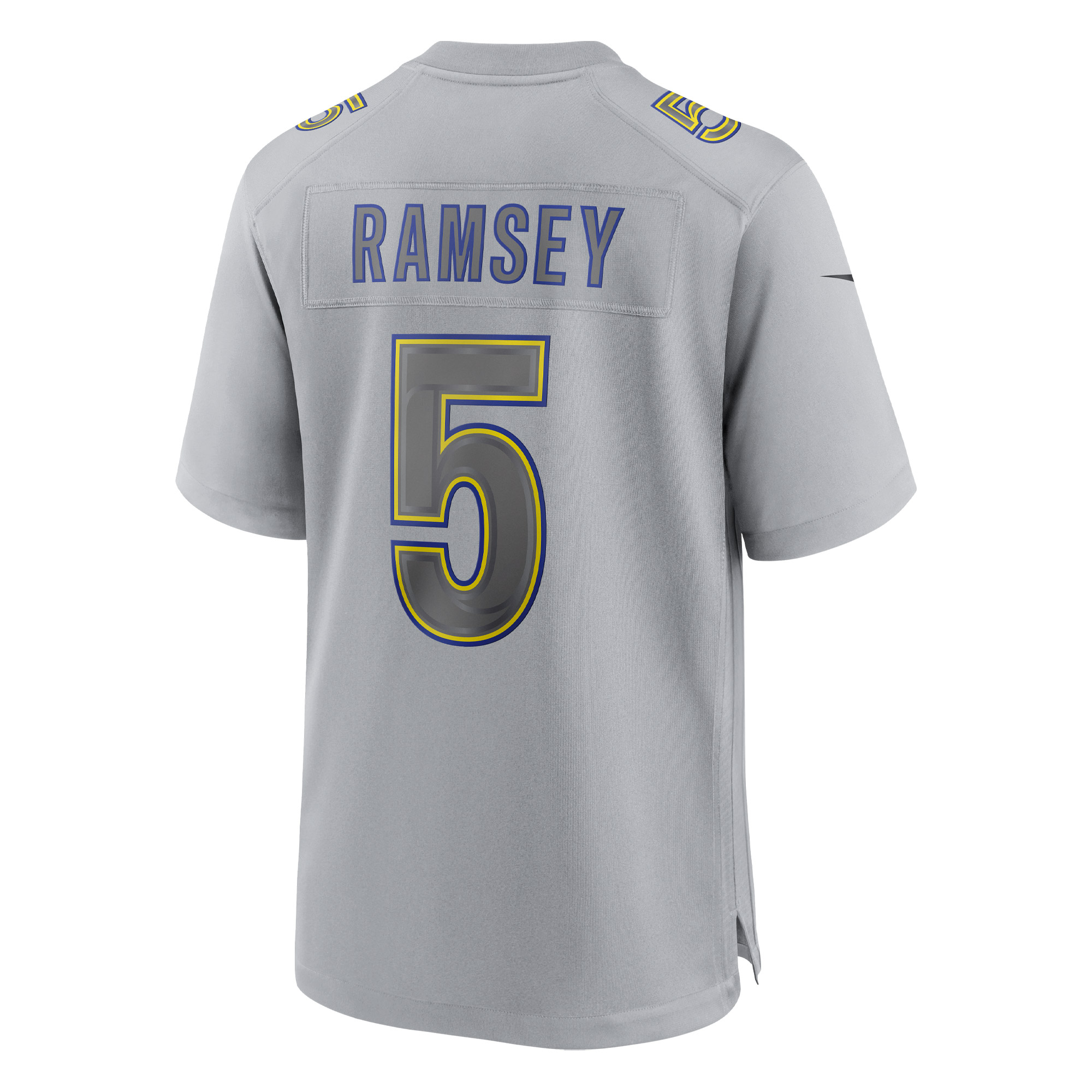 Jalen Ramsey Los Angeles Rams Nike Atmosphere Fashion Game Jersey - Gray - vstockx