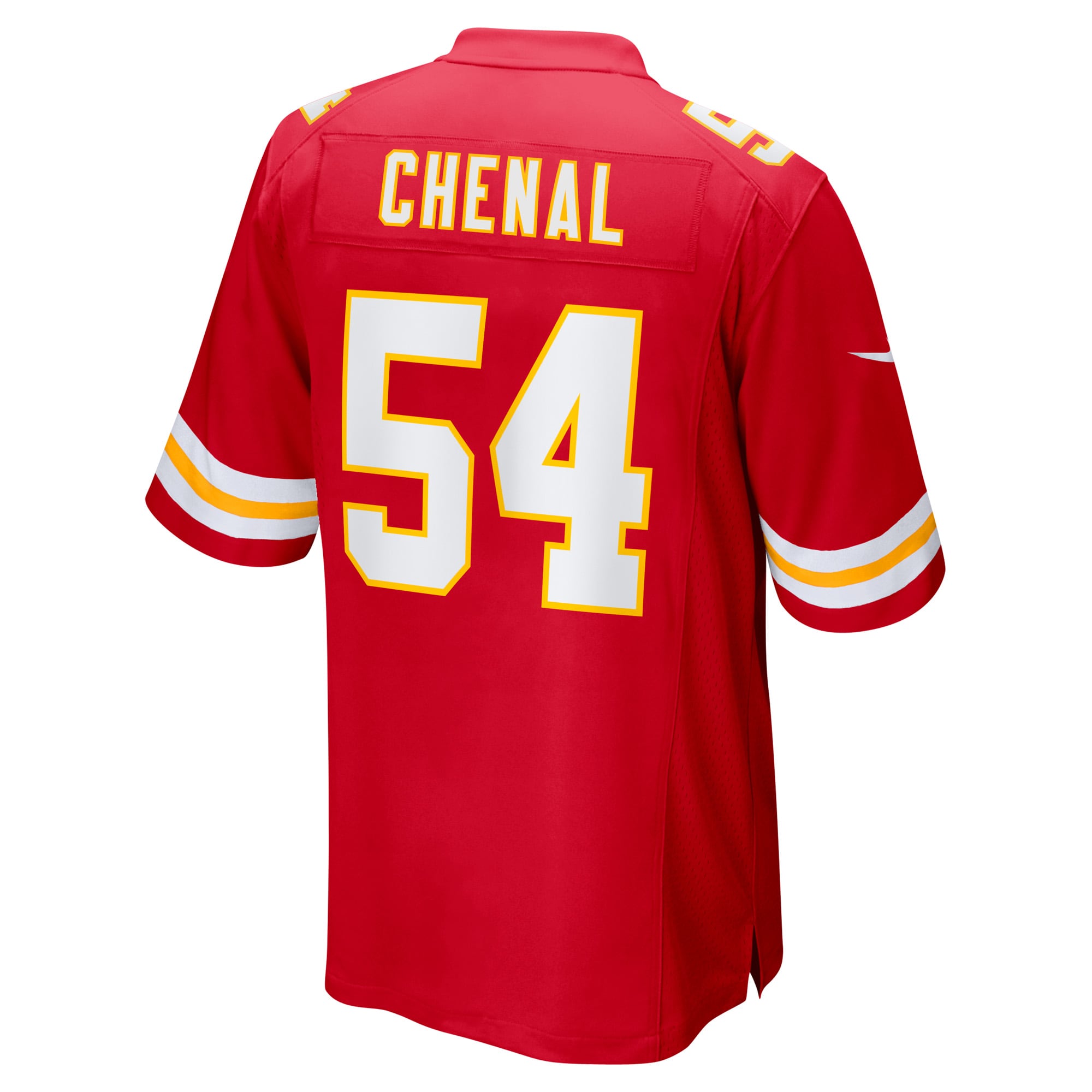 Men's Nike Leo Chenal Red Kansas City Chiefs Game Player Jersey - vstockx