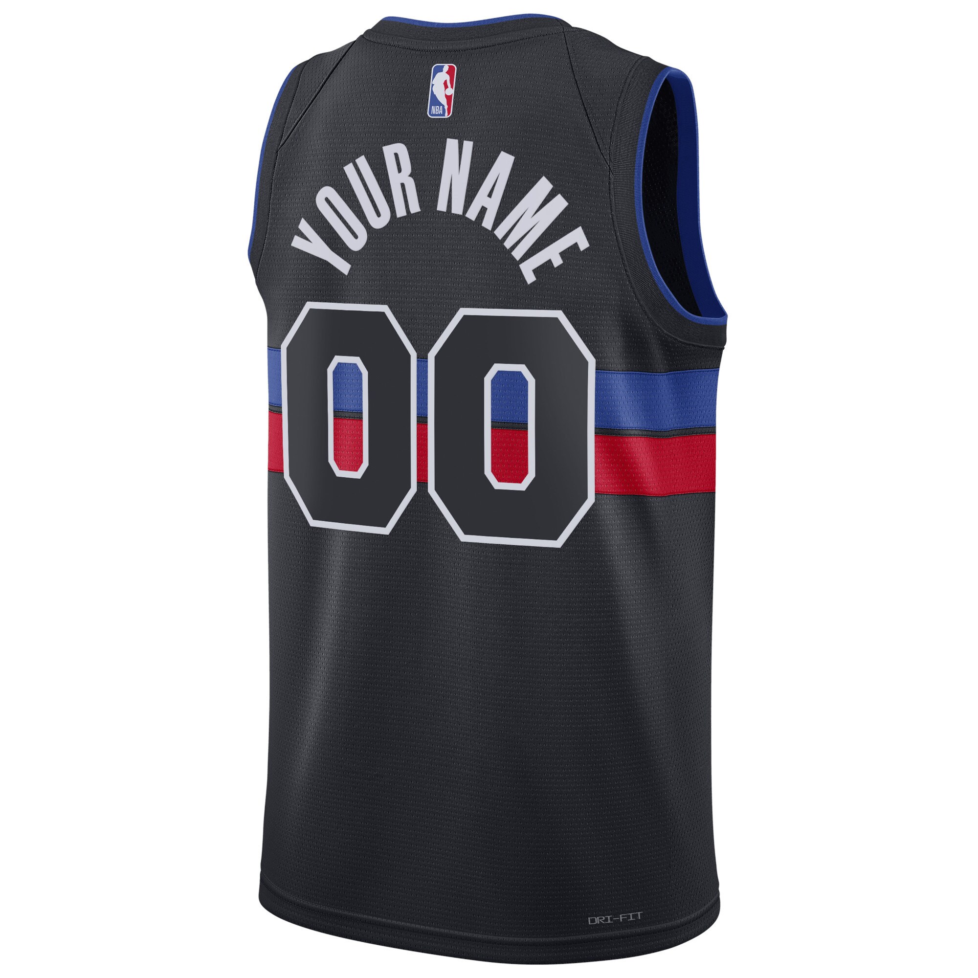 Detroit Pistons Jordans Brand Unisex 2022/23 Swingman Custom Jersey - Statement Edition - Blue - vstockx