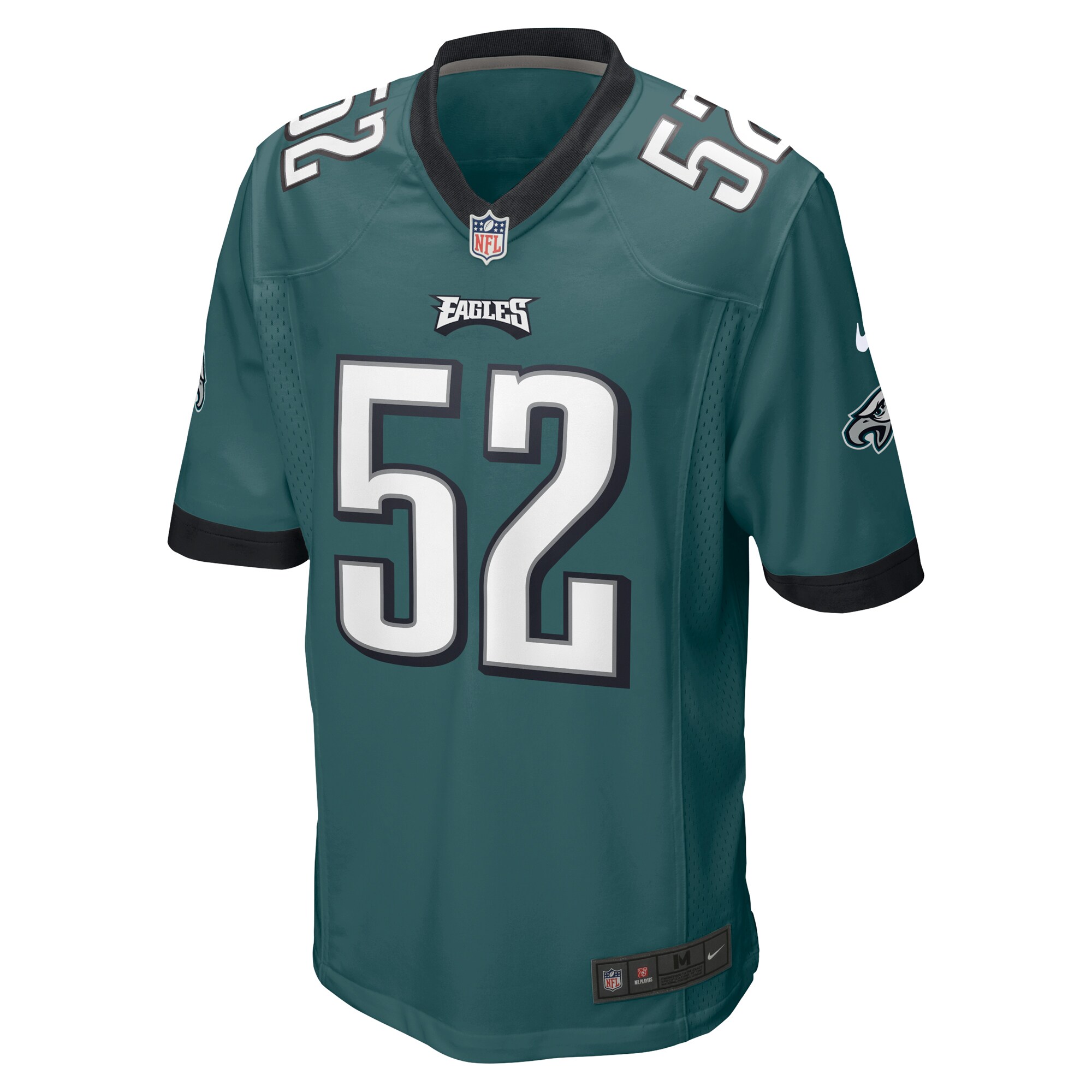 Zach Cunningham Philadelphia Eagles Nike Team Game Jersey - Midnight Green - vstockx
