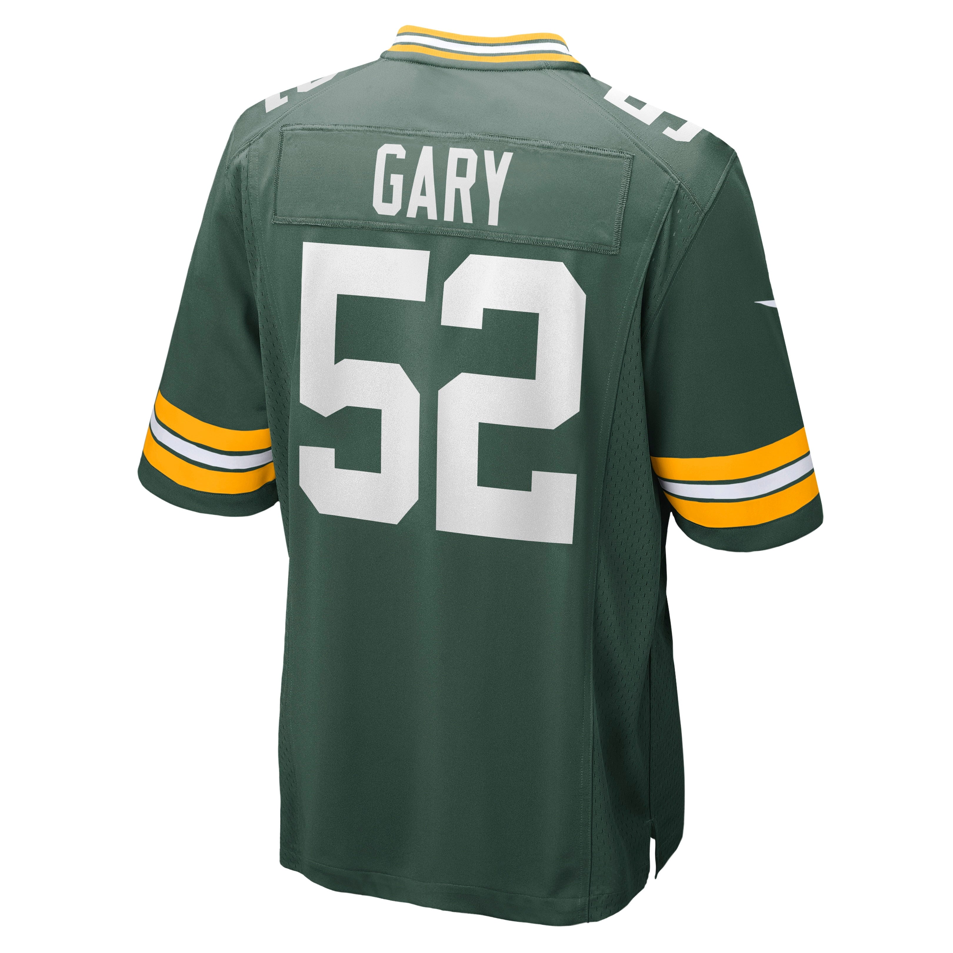 Men's Nike Rashan Gary Green Green Bay Packers Game Jersey - vstockx
