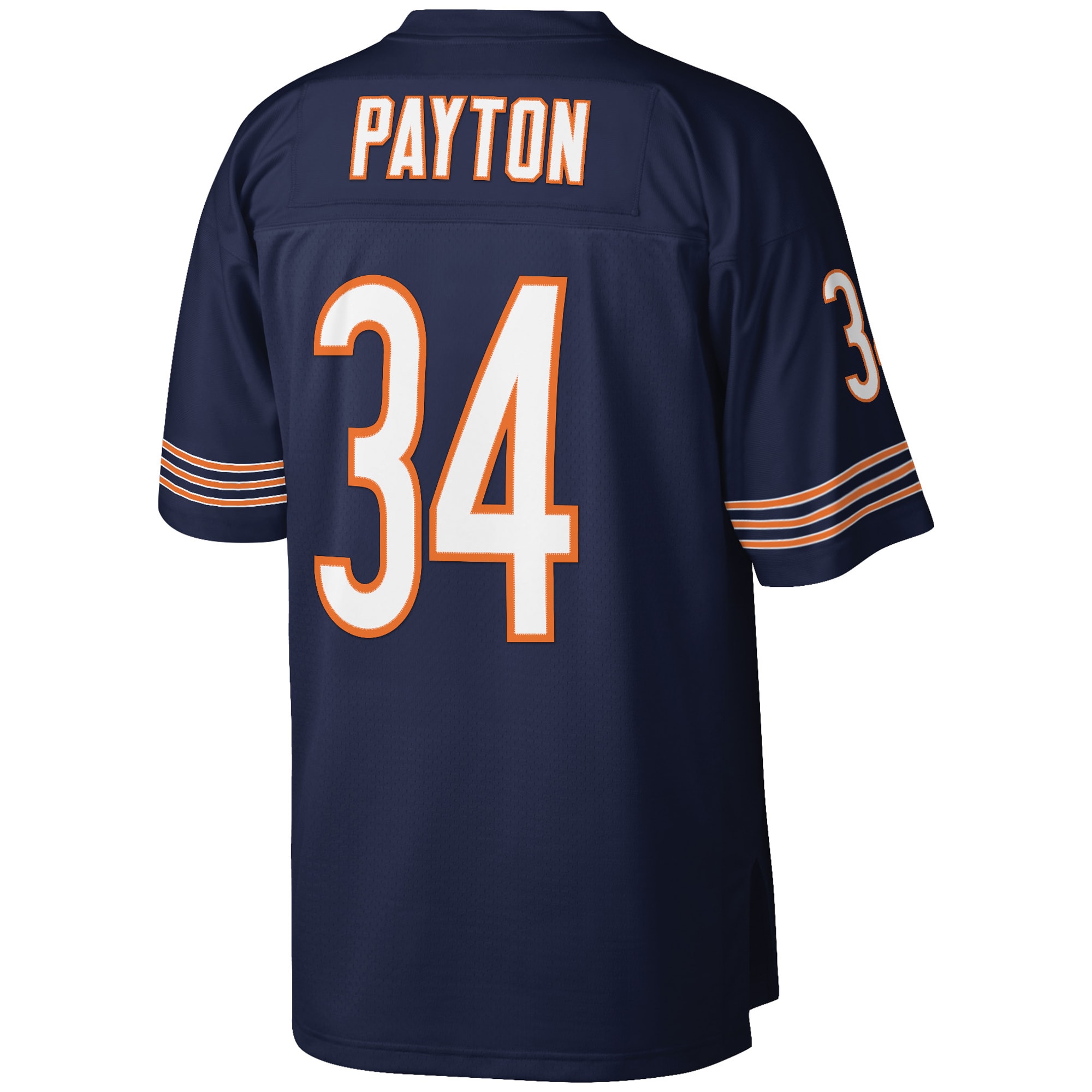 Walter Payton Chicago Bears Mitchell & Ness Big & Tall 1985 Retired Player Replica Jersey - Navy - vstockx