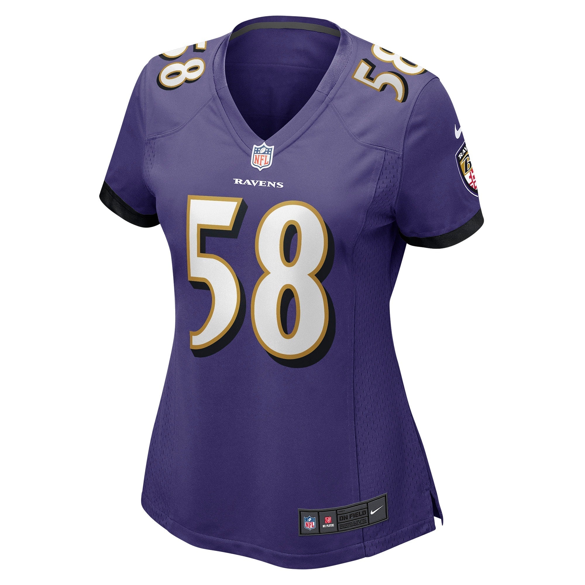 Women's Nike Michael Pierce Purple Baltimore Ravens Player Game Jersey - vstockx