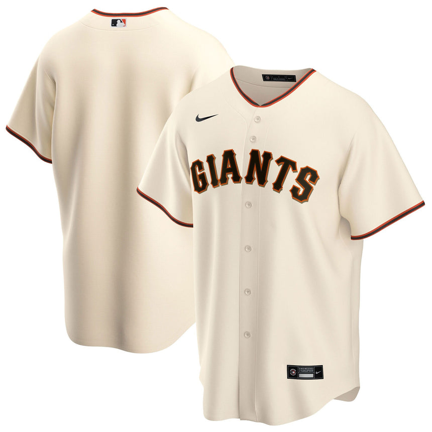Men's San Francisco Giants Official Replica Home Cream Jersey - vstockx