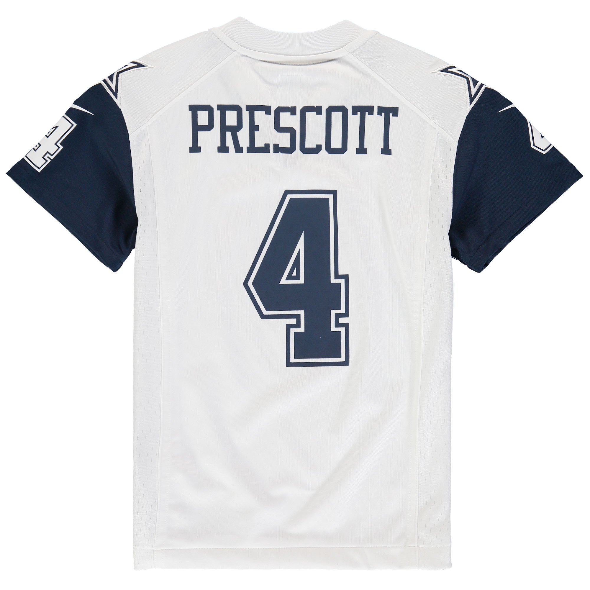 Youth Nike Dak Prescott White Dallas Cowboys Color Rush Game Jersey - vstockx