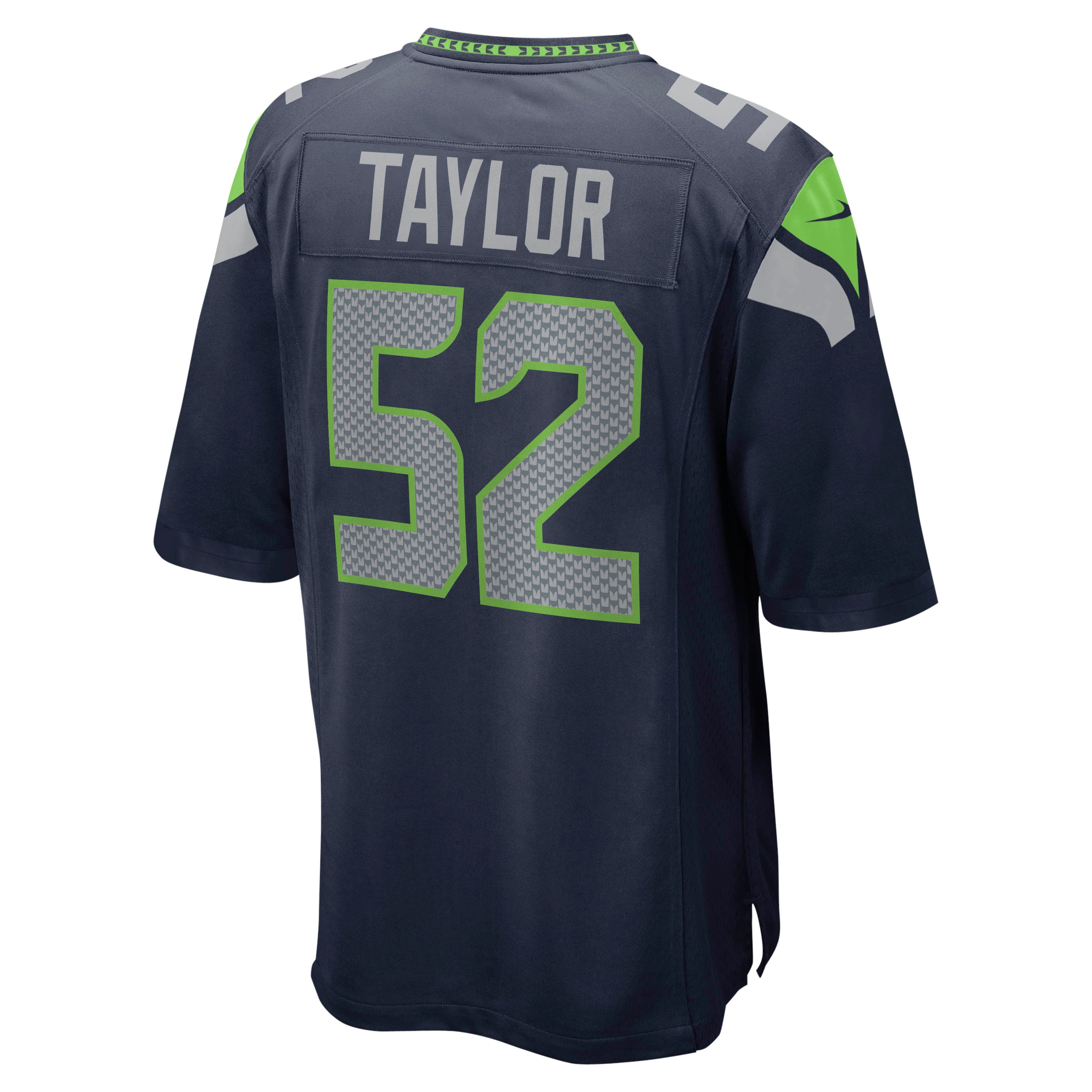 Men's Nike Darrell Taylor College Navy Seattle Seahawks Game Jersey - vstockx