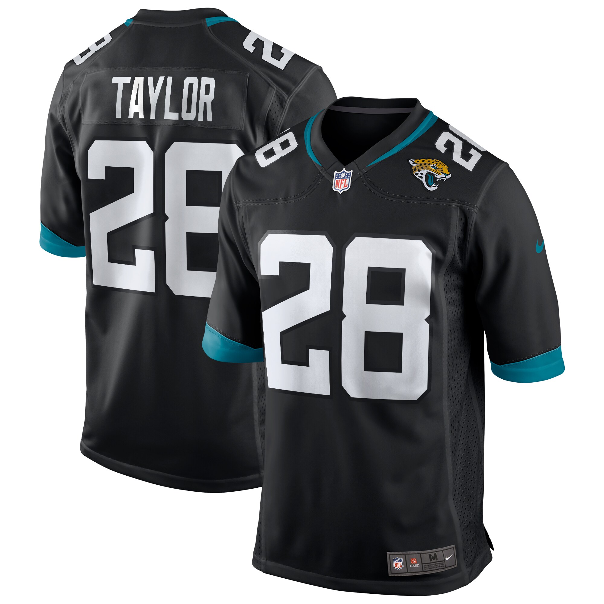 Fred Taylor Jacksonville Jaguars Nike Game Retired Player Jersey - Black - vstockx