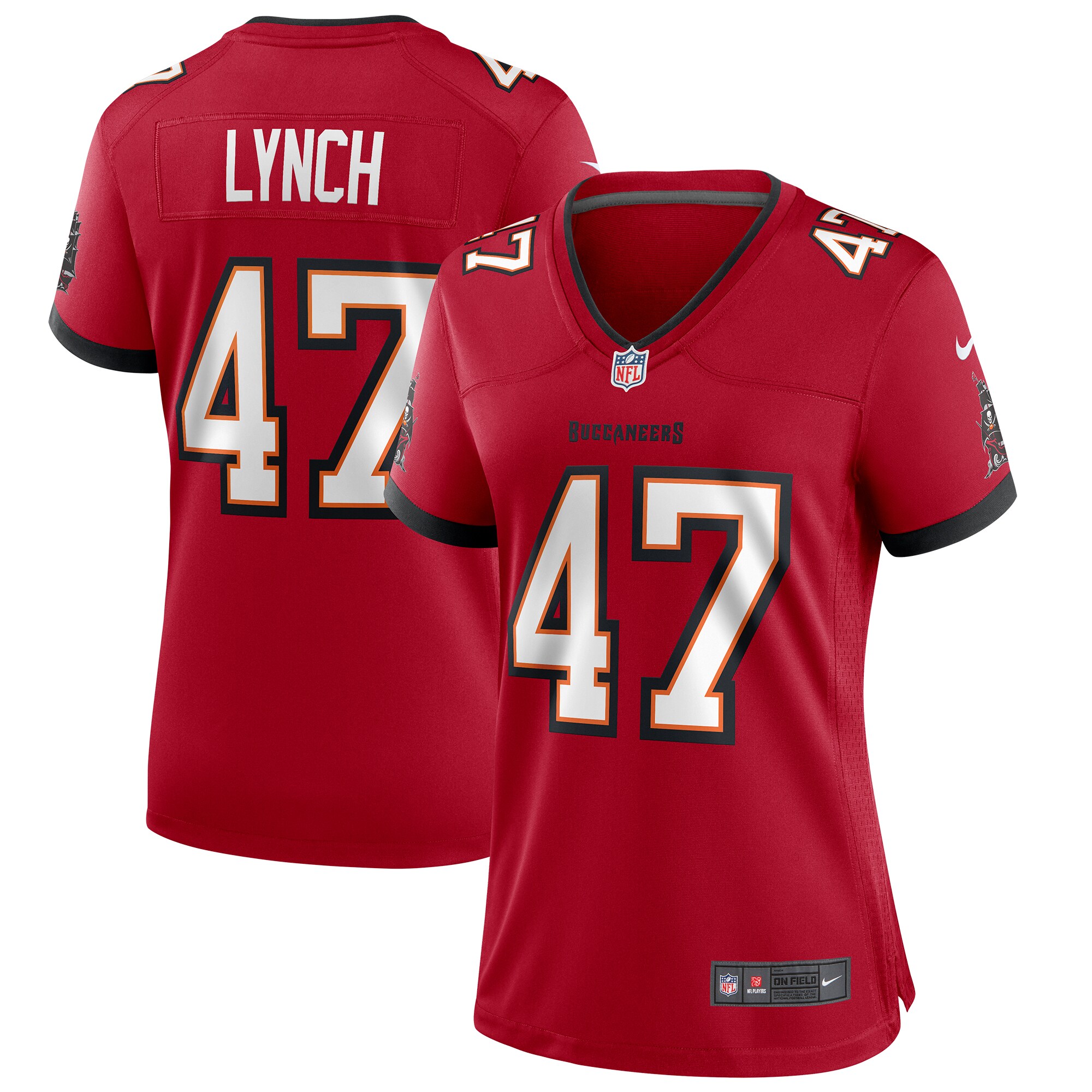 John Lynch Tampa Bay Buccaneers Nike Women's Game Retired Player Jersey - Red - vstockx