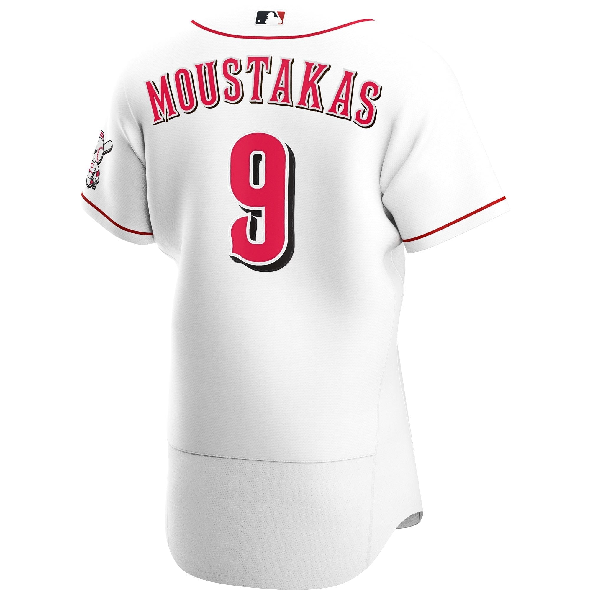 Men's Nike Mike Moustakas White Cincinnati Reds Home Authentic Player Jersey - vstockx