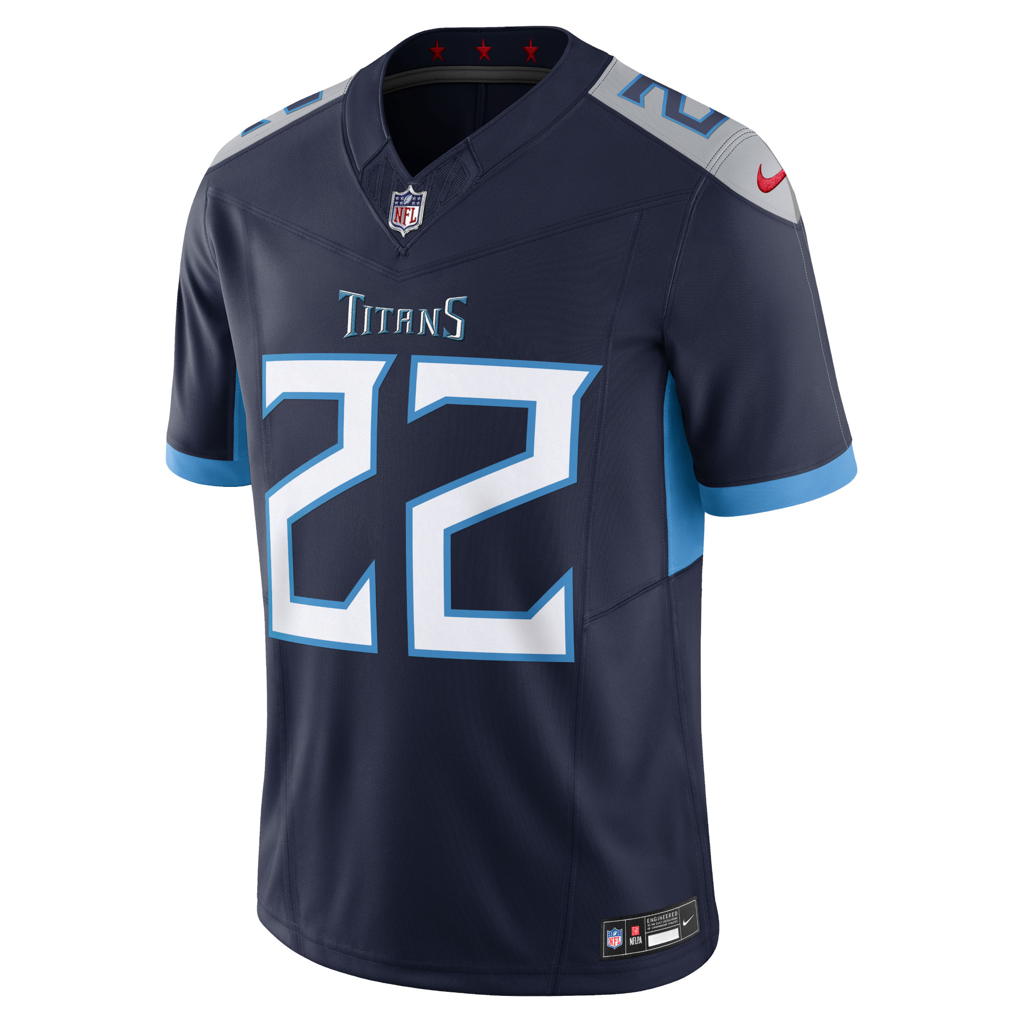 Derrick Henry Tennessee Titans Nike Vapor F.U.S.E. Limited Jersey - Navy - vstockx