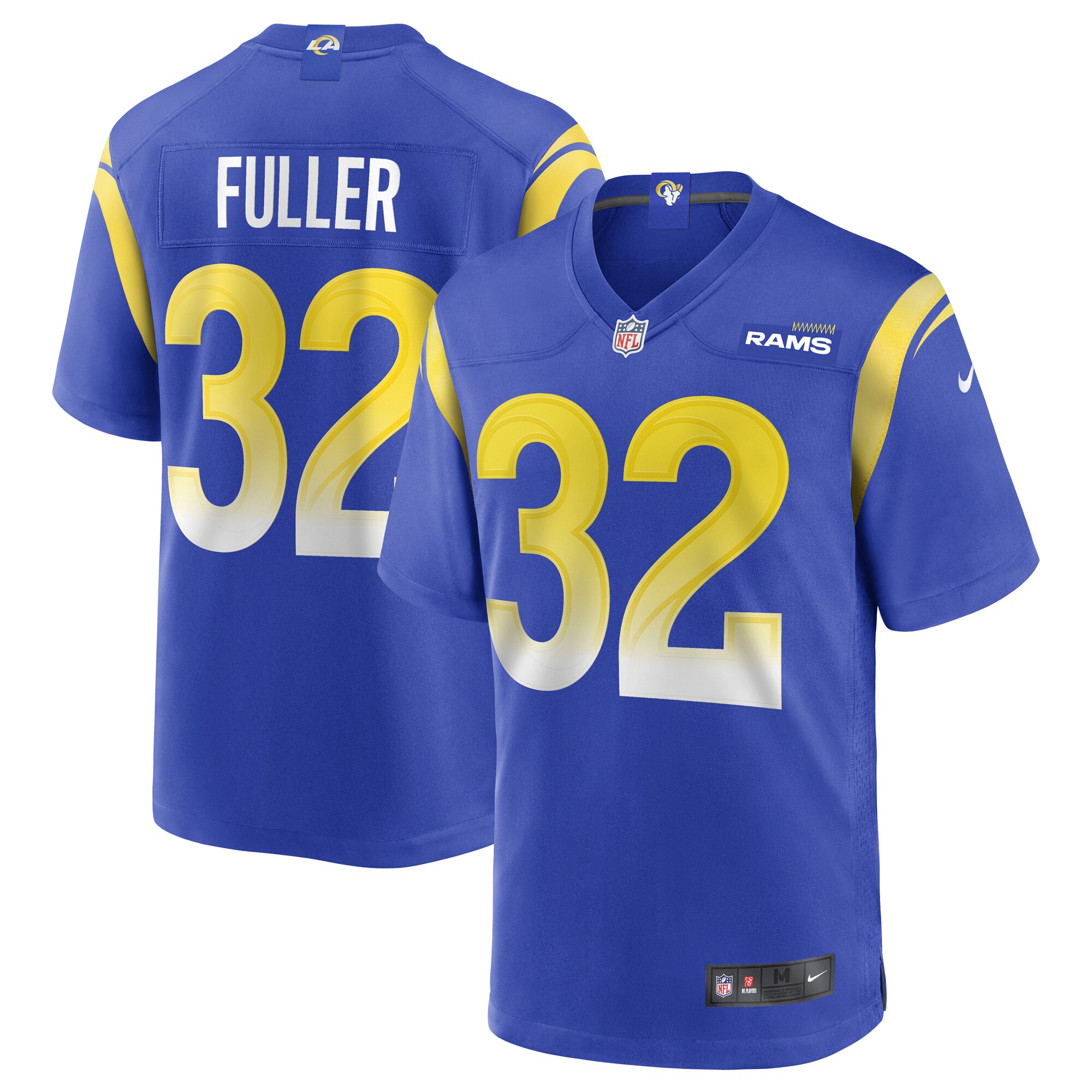 Jordans Fuller Los Angeles Rams Nike Game Jersey - Royal - vstockx