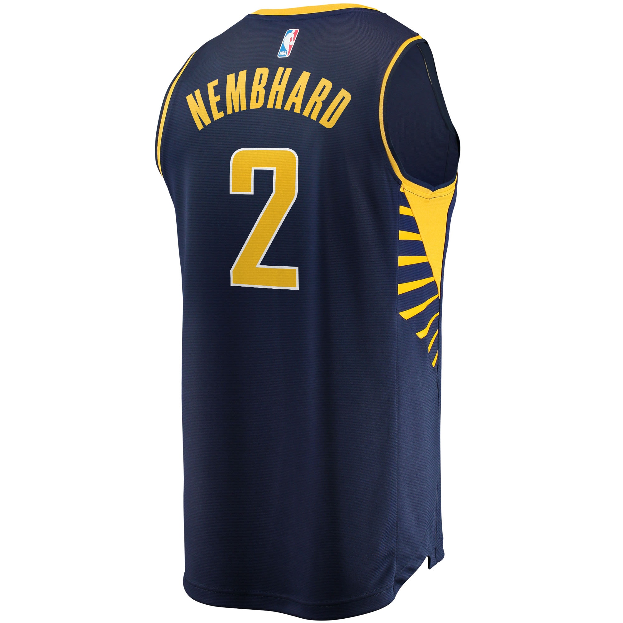 Andrew Nembhard Indiana Pacers Fanatics Branded 2021/22 Fast Break Replica Jersey - Icon Edition - Navy - vstockx