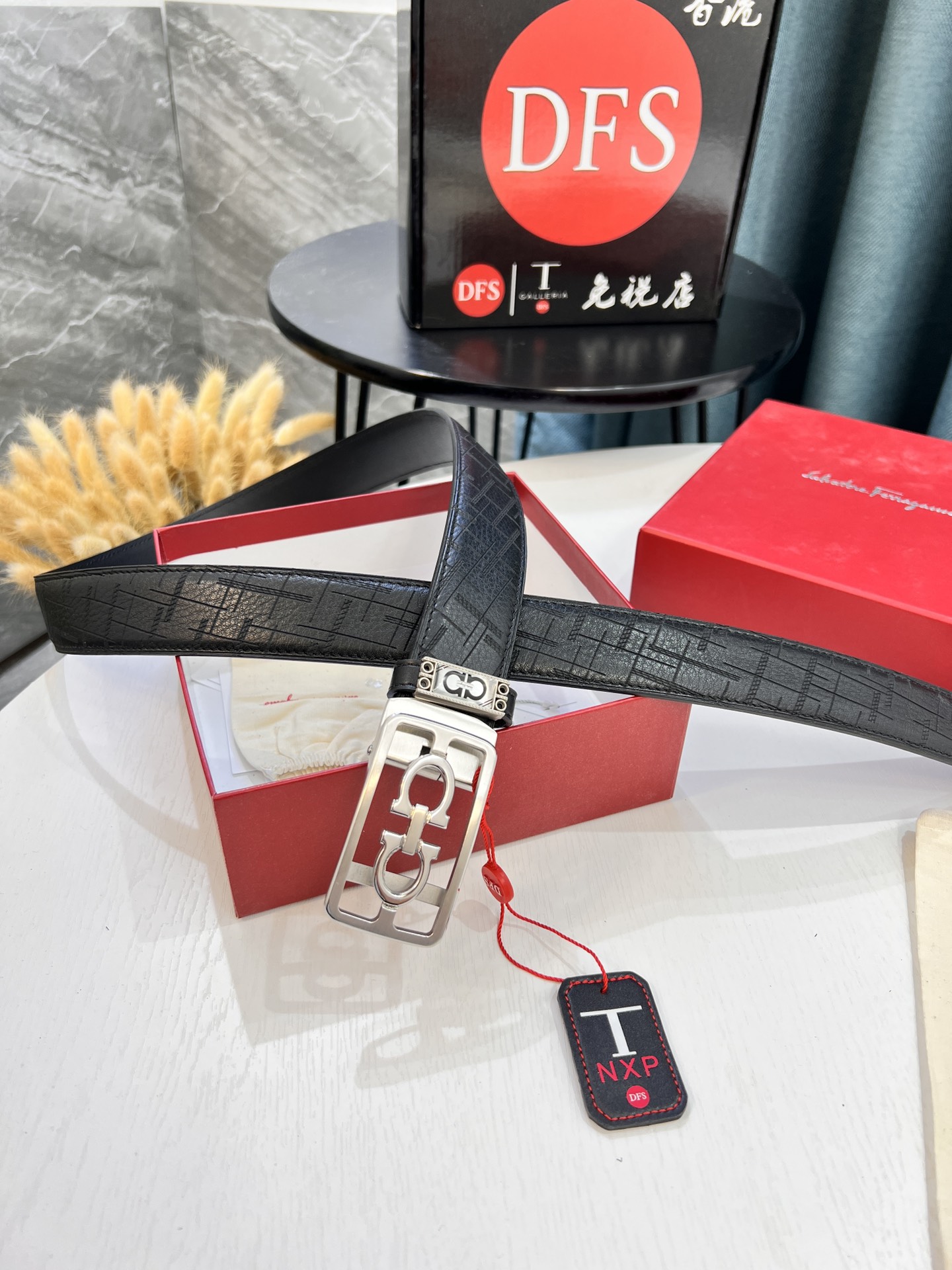 Streetwear Belt Ferragamo 319672 size:3.5cm - vstockx