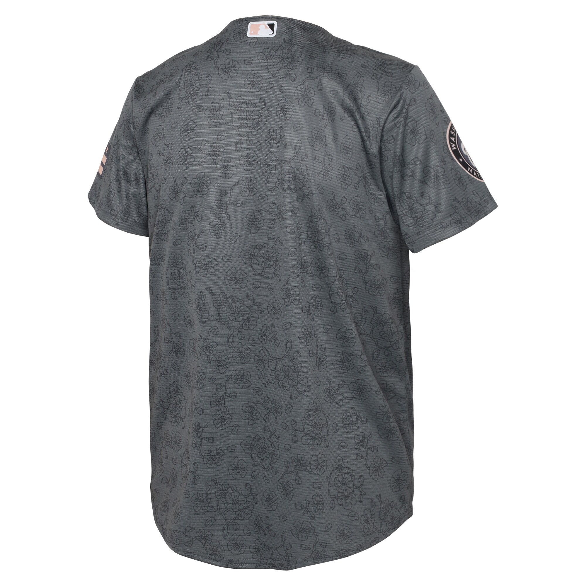 Washington Nationals Nike Preschool 2022 City Connect Replica Jersey - Gray - vstockx