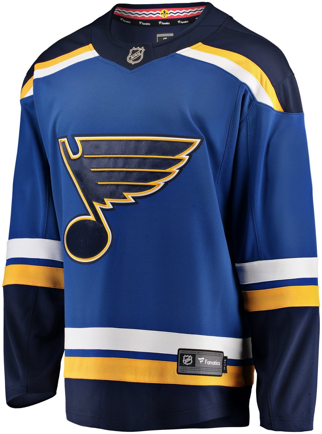 Majestic Men's St. Louis Blues Breakaway Blank Team Jersey - vstockx