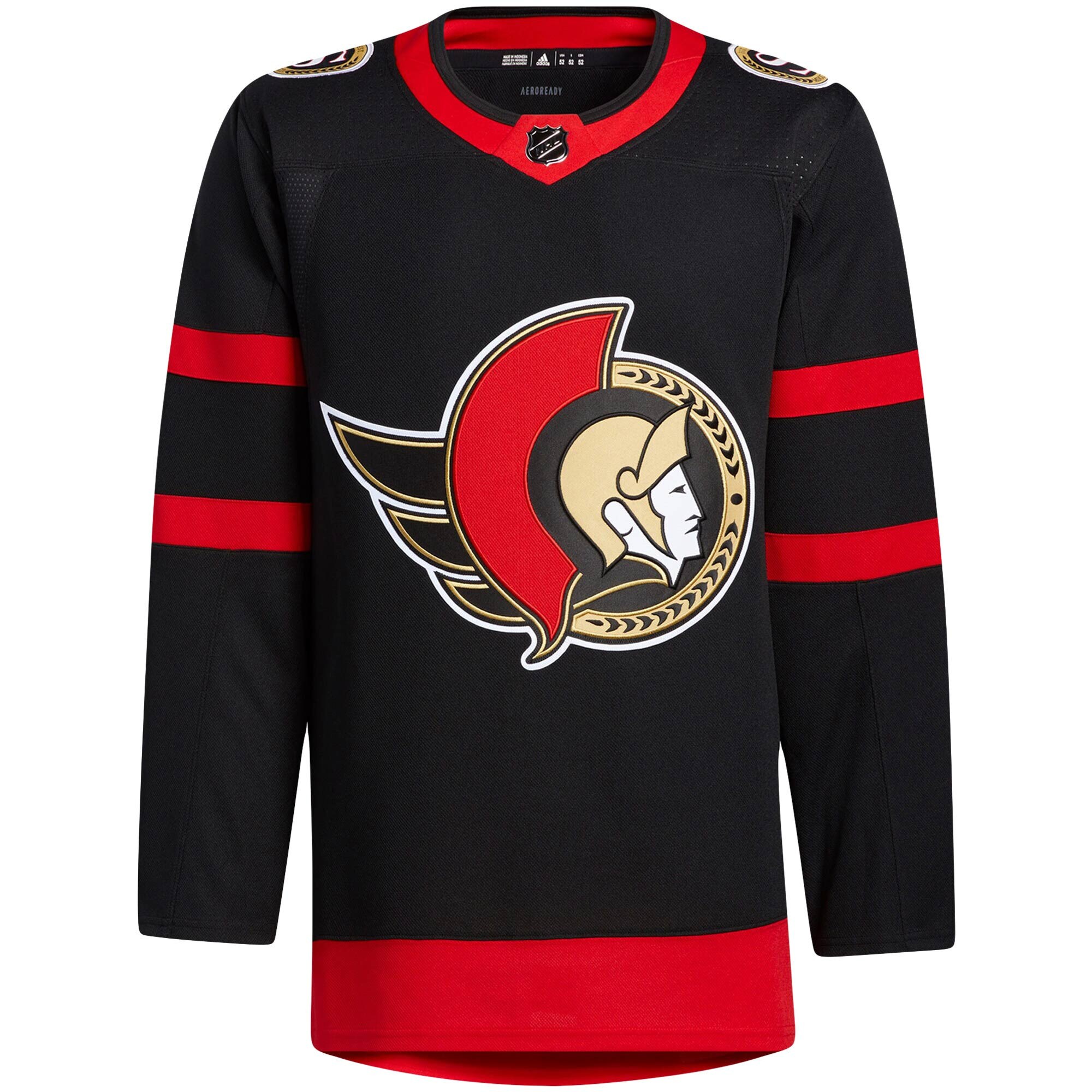 Ottawa Senators adidas 2020/21 Home Authentic Custom Jersey - Black - vstockx