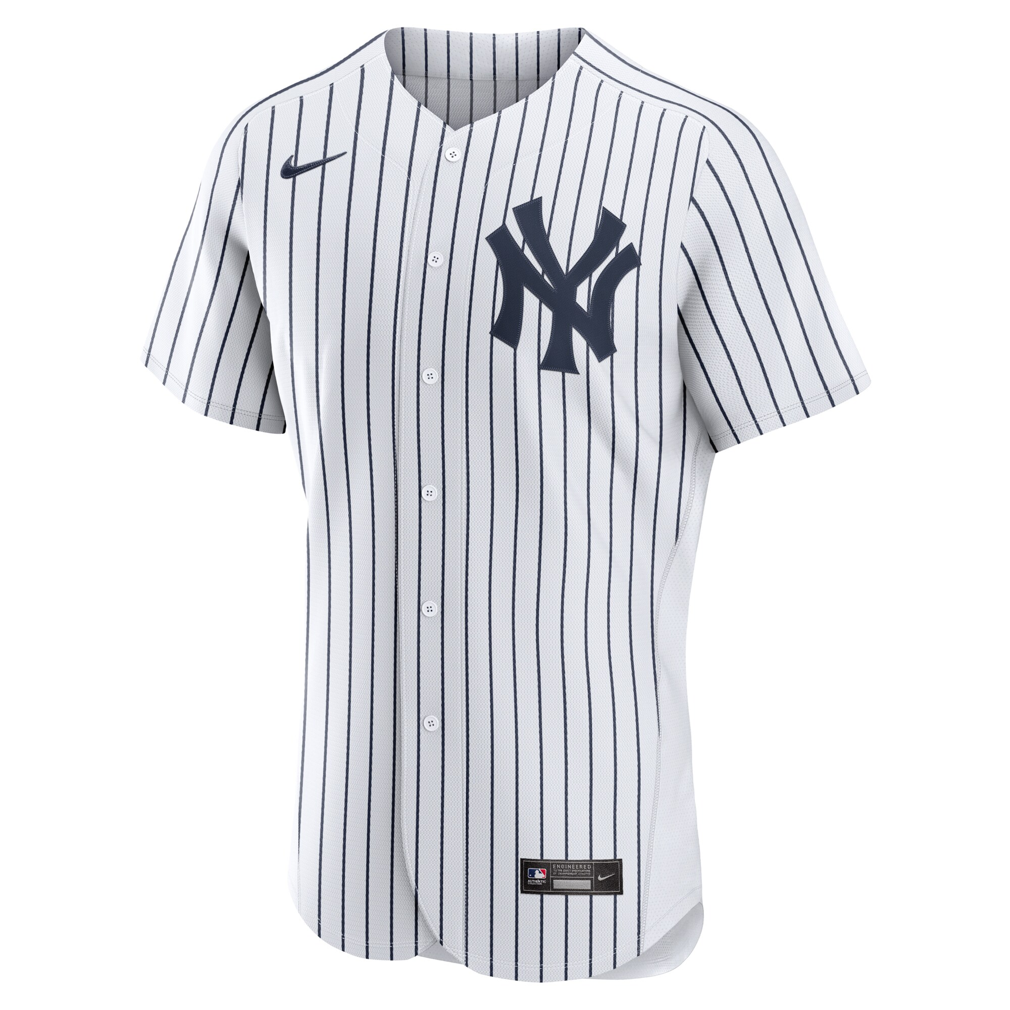 Catfish Hunter New York Yankees Nike Home Authentic Retired Player Jersey - White - vstockx