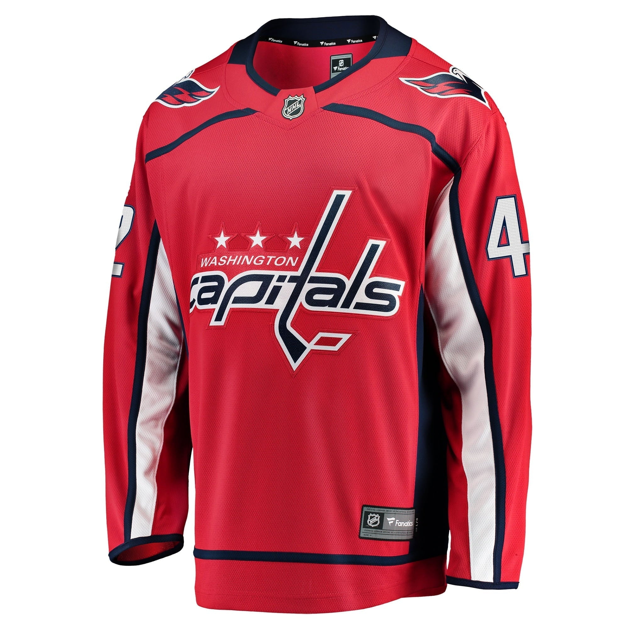 Men's Fanatics Branded Martin Fehervary Red Washington Capitals Home Breakaway Player Jersey - vstockx