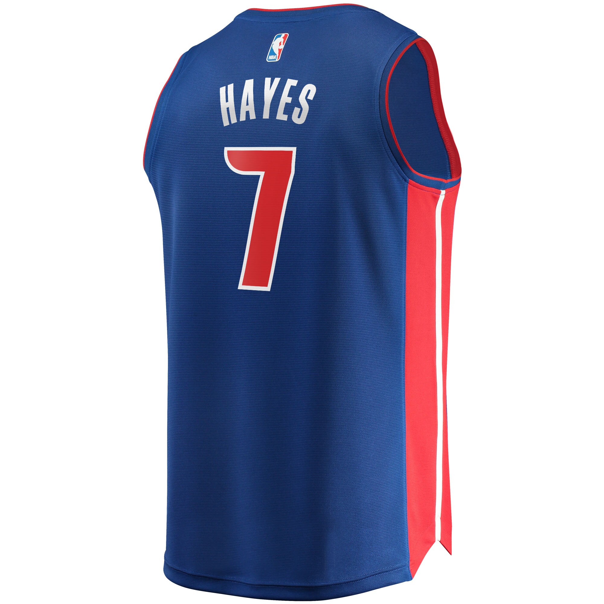 Killian Hayes Detroit Pistons Fanatics Branded 2021/22 Fast Break Replica Jersey - Icon Edition - Blue - vstockx