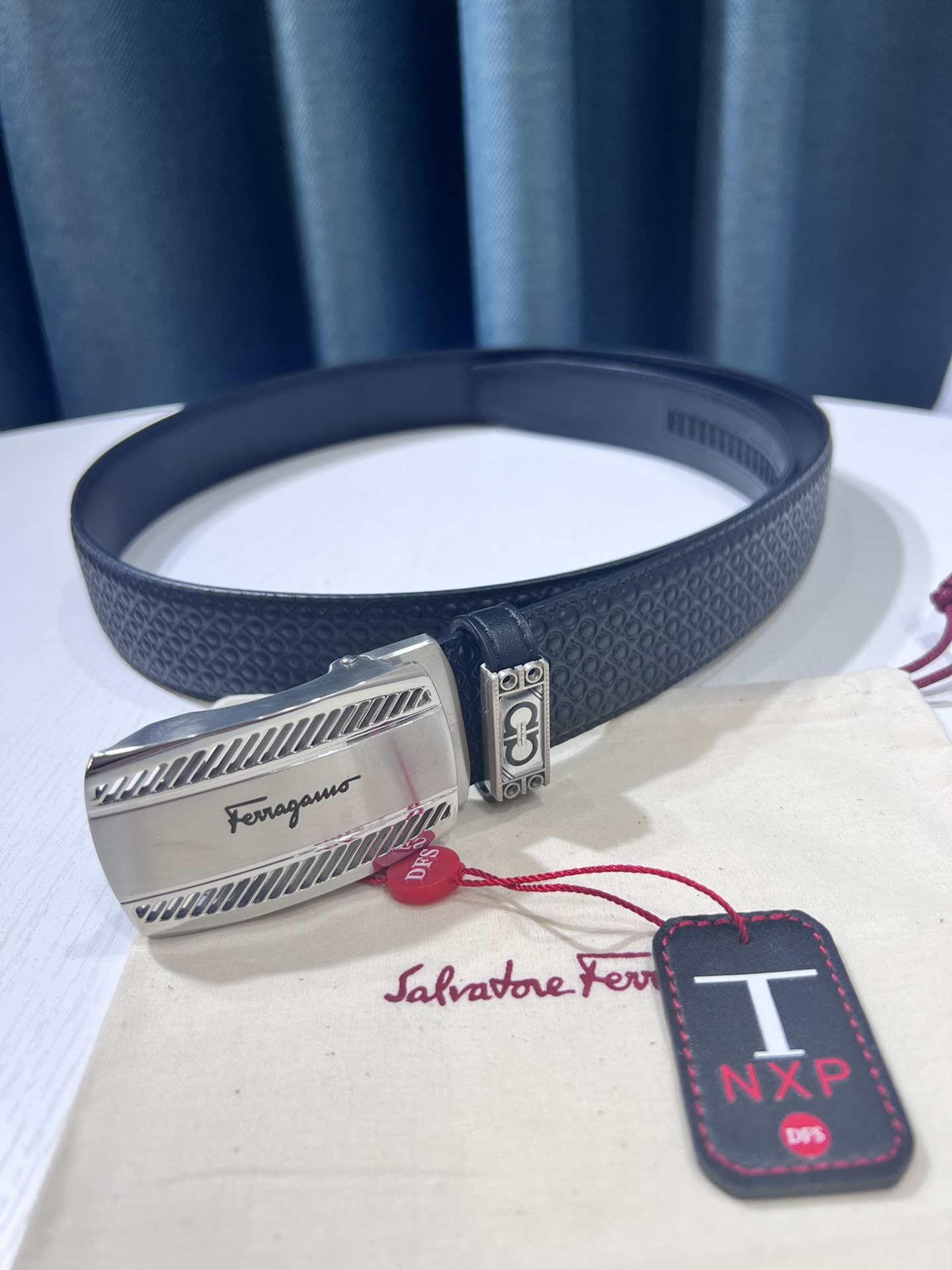 Streetwear Belt Ferragamo 319649 size:3.5cm - vstockx